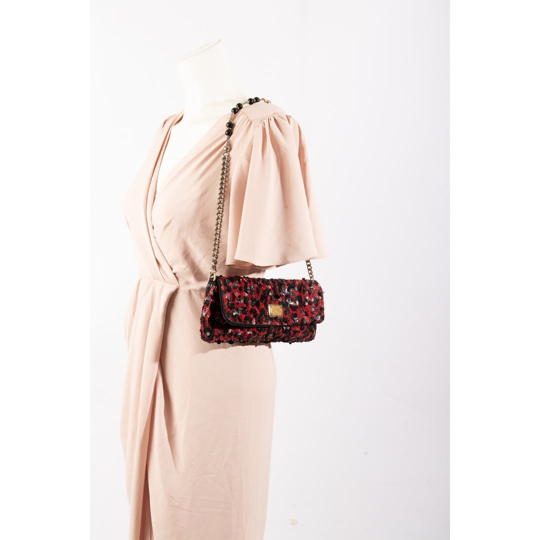 Dolce & Gabbana Sequin Miss Charles Shoulder Bag