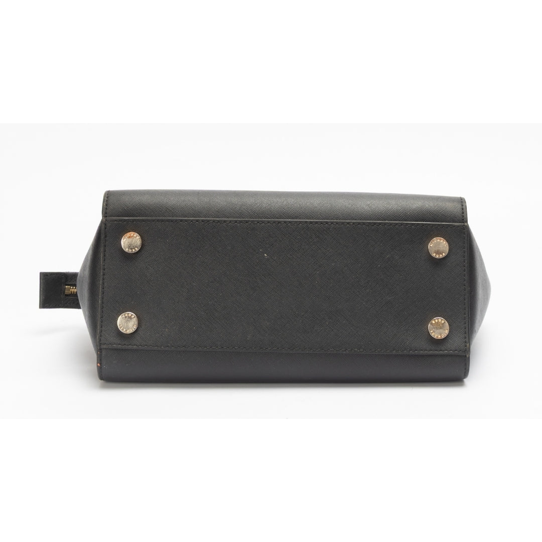 Michael Kors Black Selma Medium Cross Body Bag