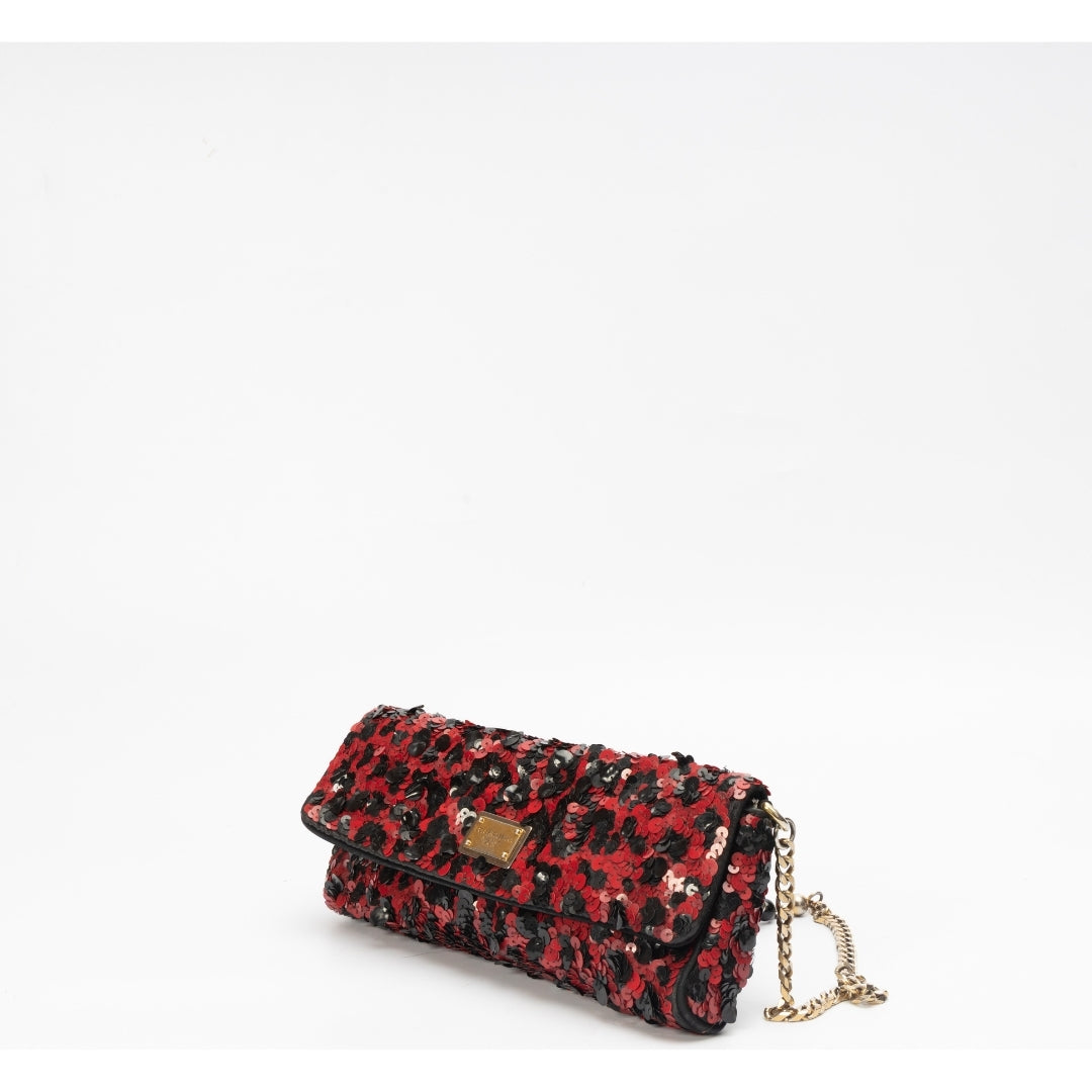 Dolce & Gabbana Sequin Miss Charles Shoulder Bag