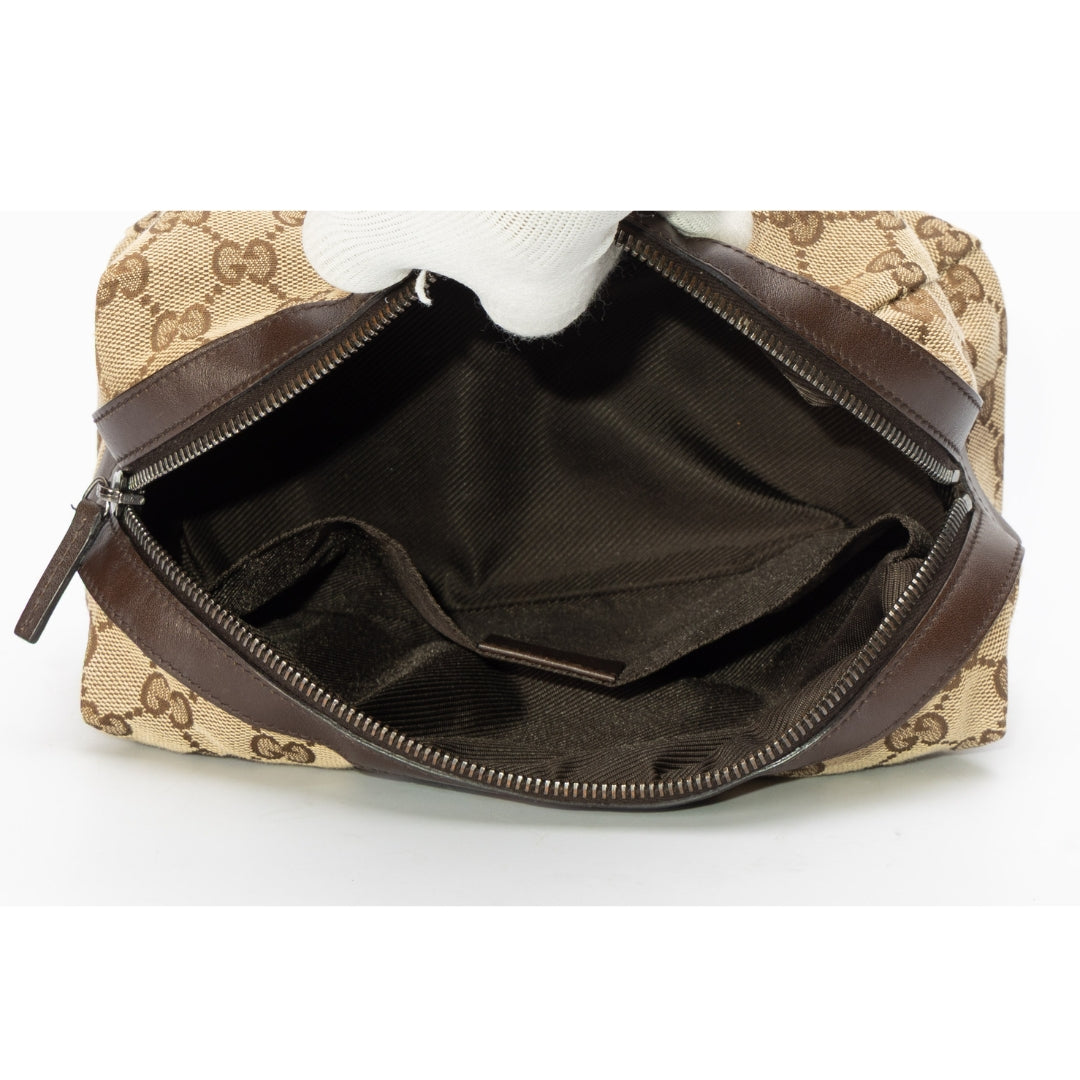 Gucci GG Canvas Web Cosmetic Pouch