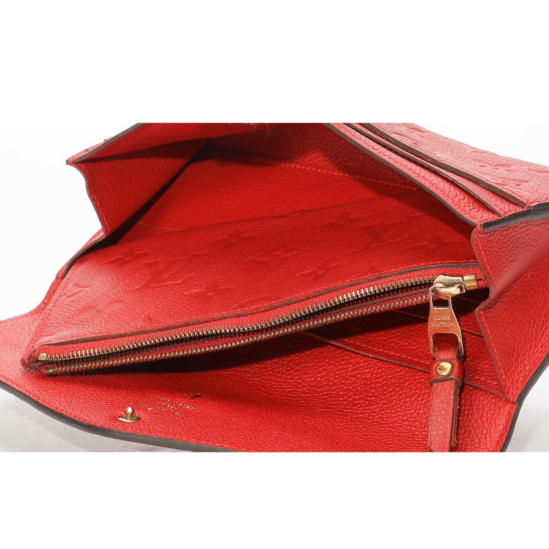 Louis Vuitton Monogram Empreinte Sarah Wallet