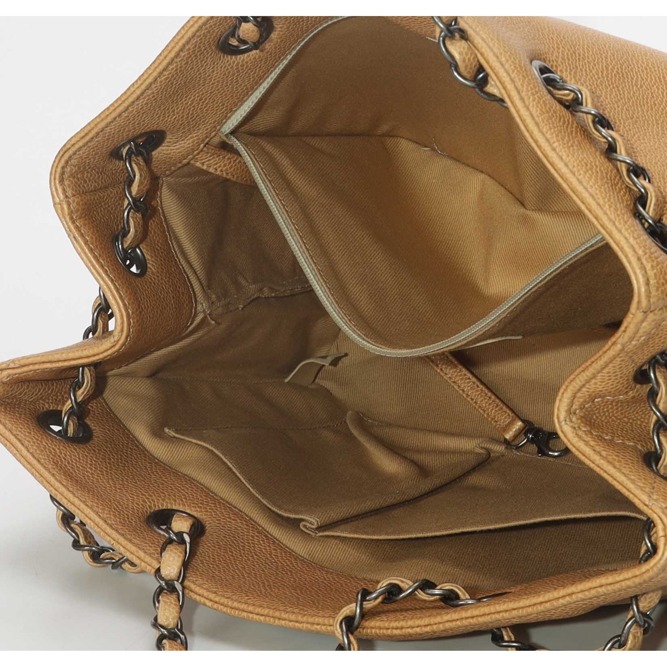 Chanel Open Chain Shopping Tote