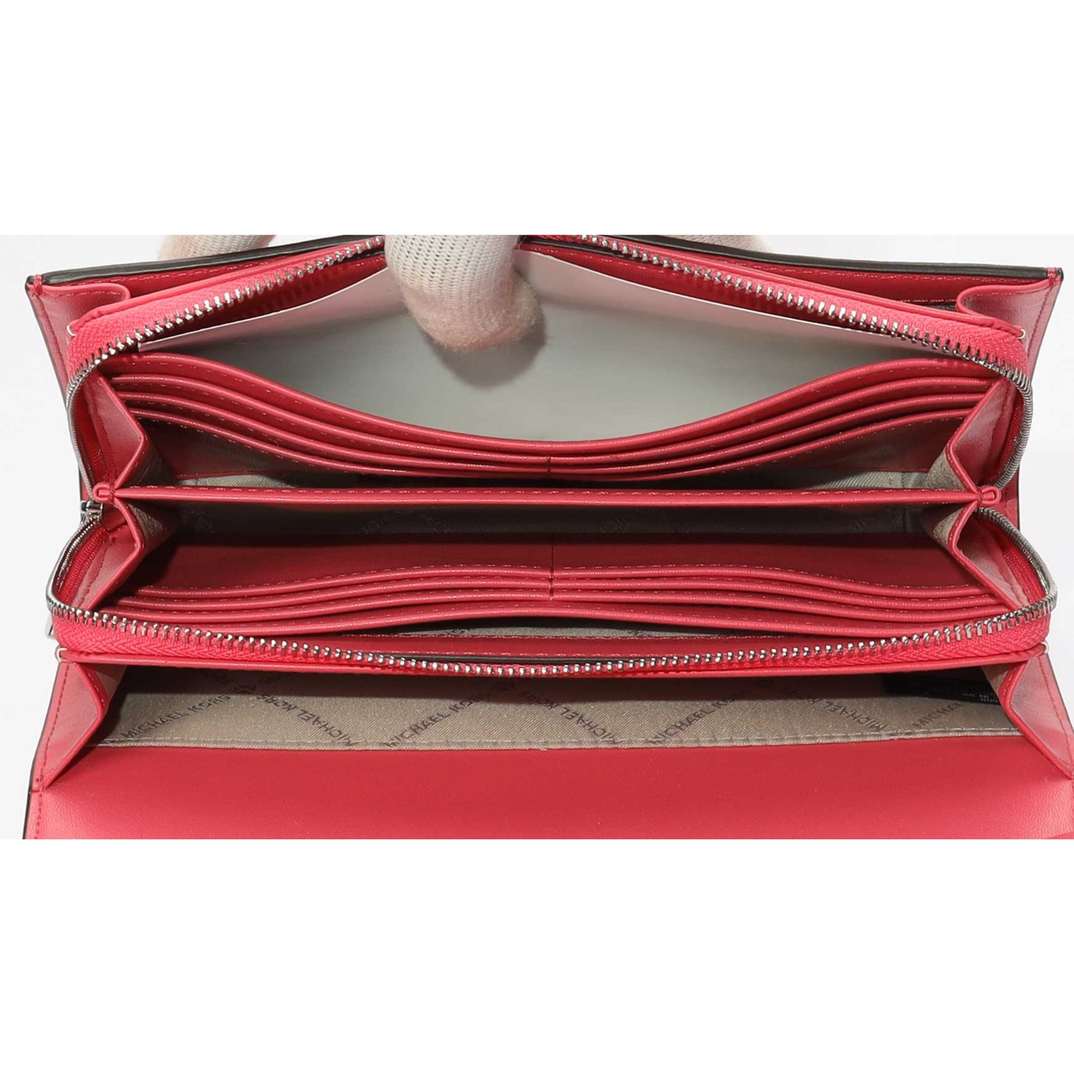 Michael Kors Jet Set Pink Ombre Logo Crossbody Bag