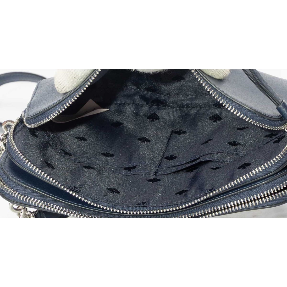 Kate Spade Zibbi Double Zip Crossbody Owl Bag