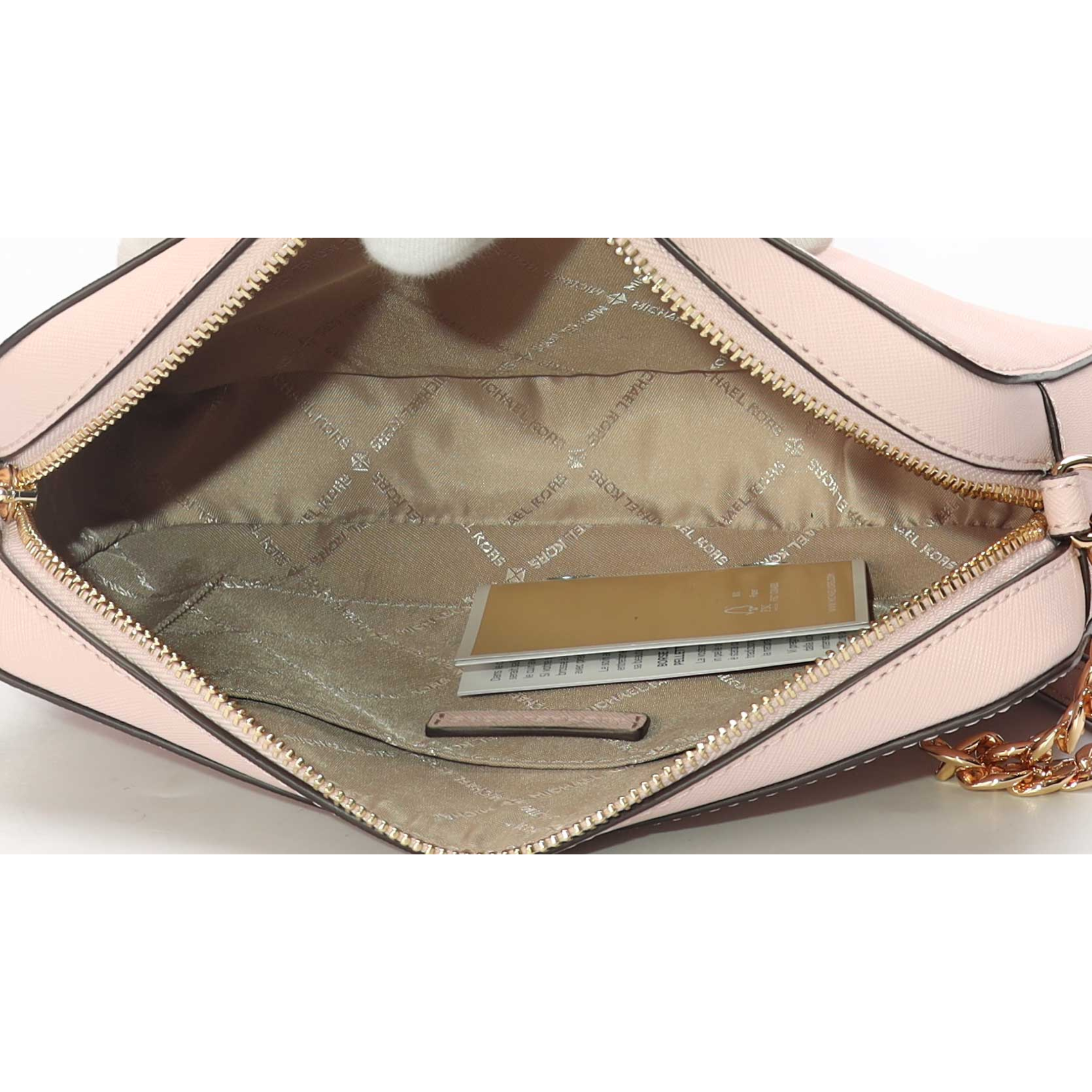 Michael Kors Dusty Pinkish Jet Set Cross Body Bag