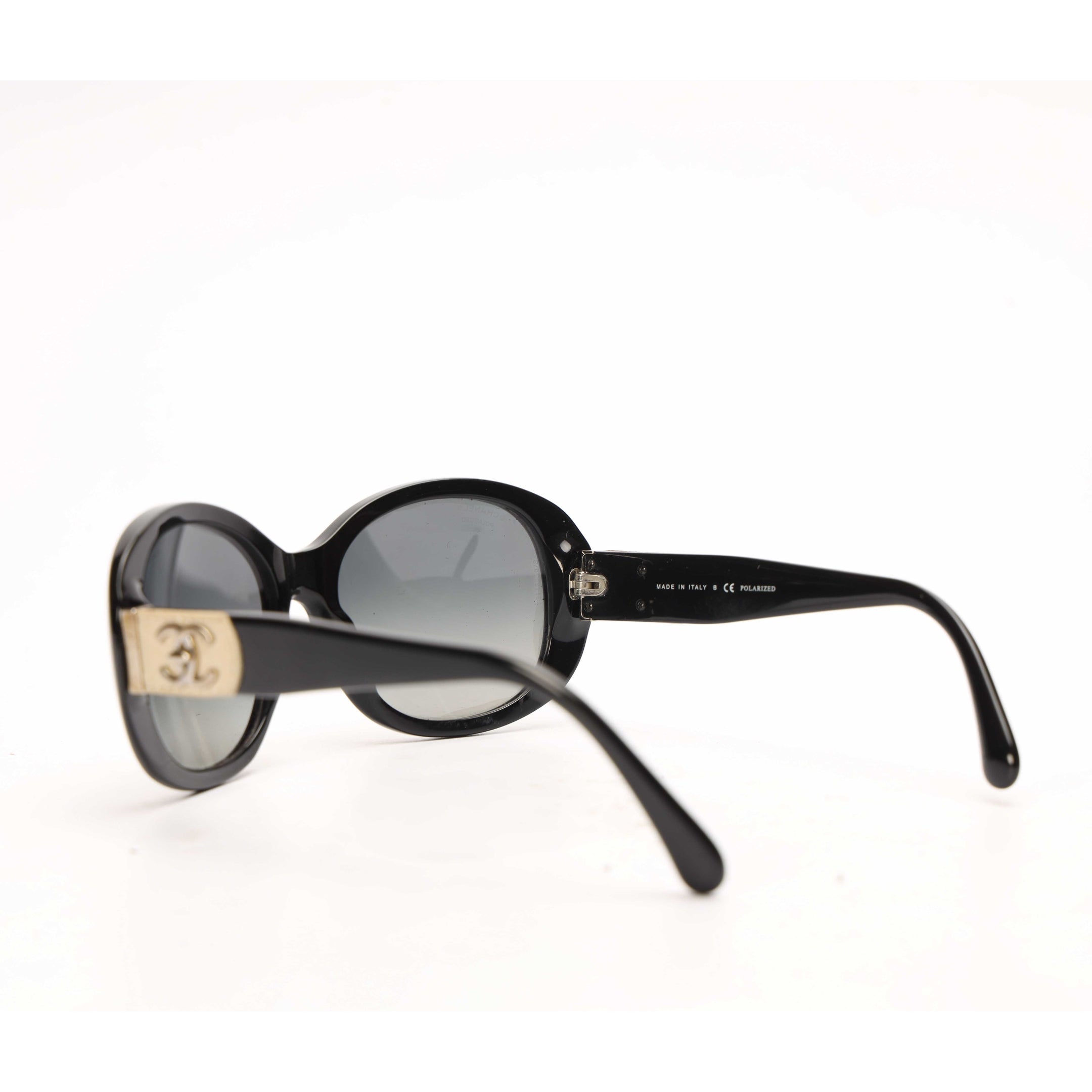 Chanel Tweed Black Sunglasses