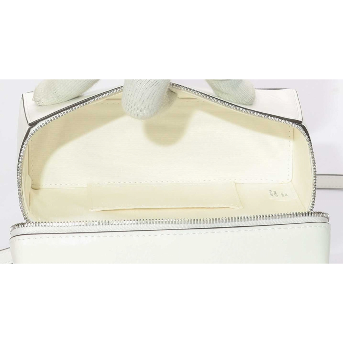 Tory Burch White Slim Romy Crossbody Bag