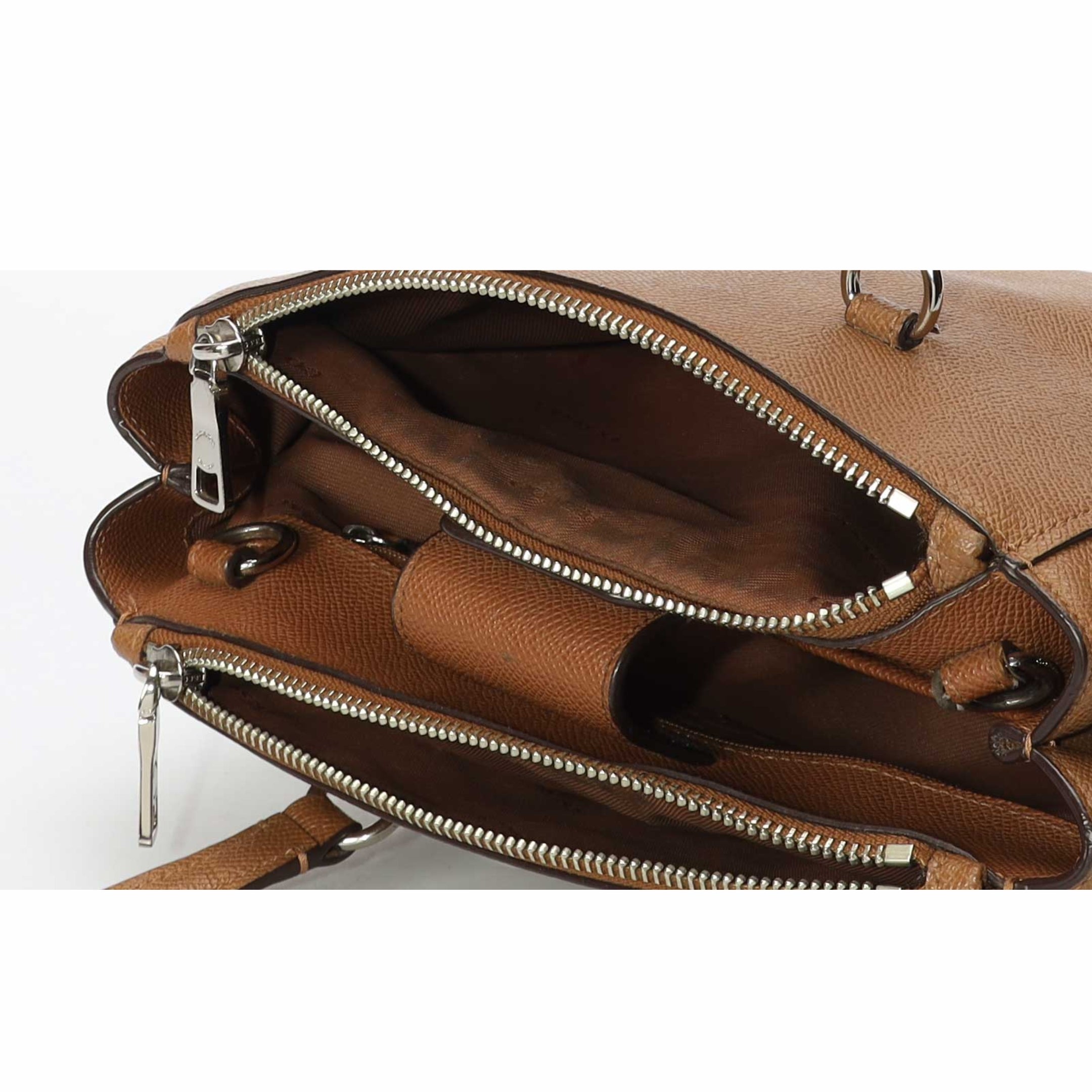 Coach Stanton Tan Carryall 26 Satchel