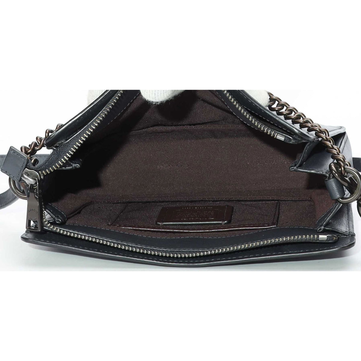 Coach Signature Chain Crossbody Bag