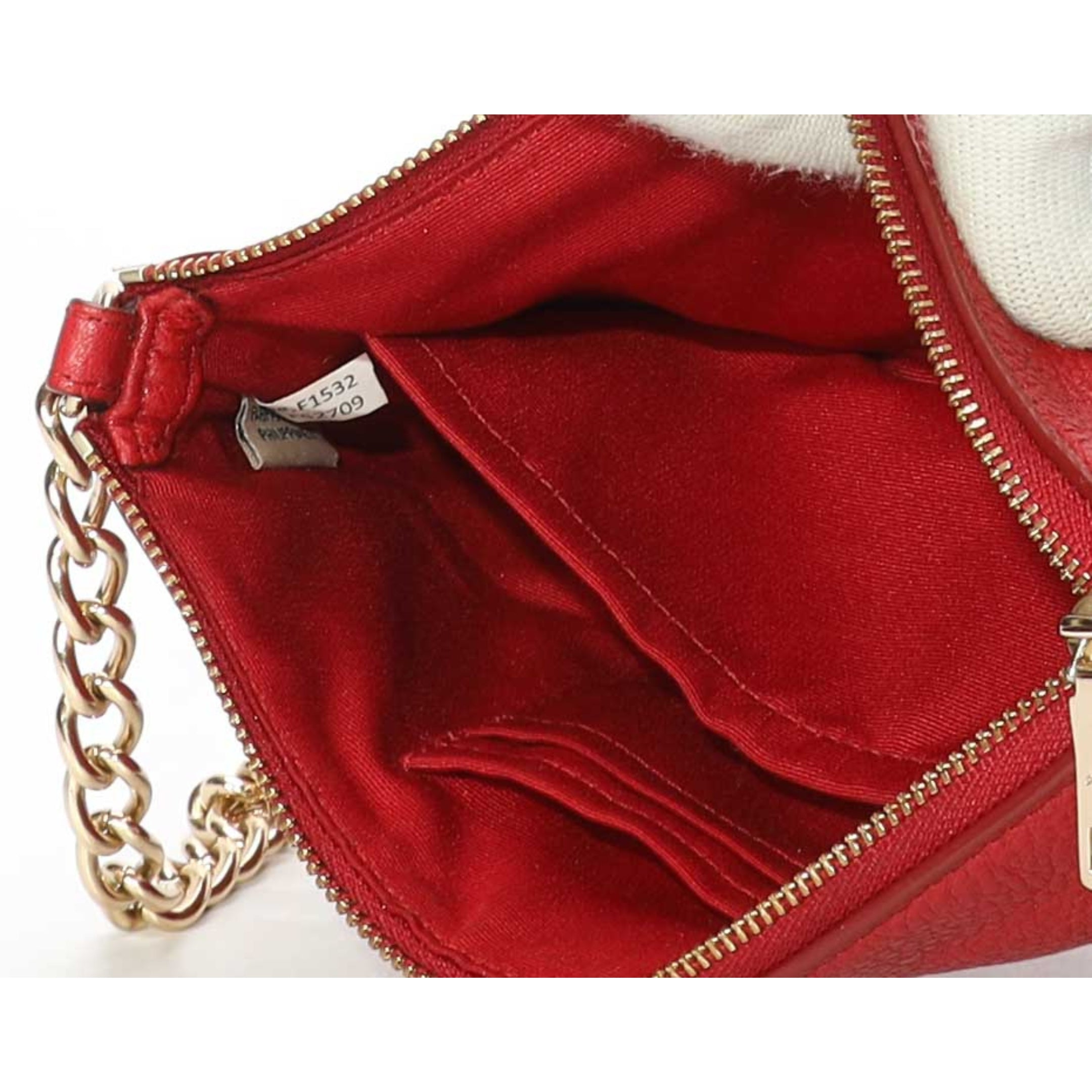 Coach Quinn Red Crossbody Bag