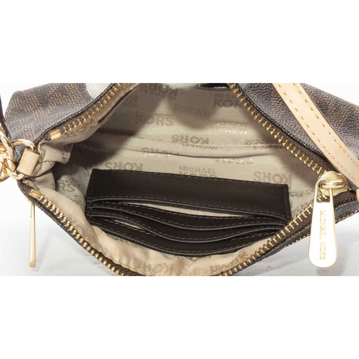 Michael Kors Jet Set Brown Wristlet
