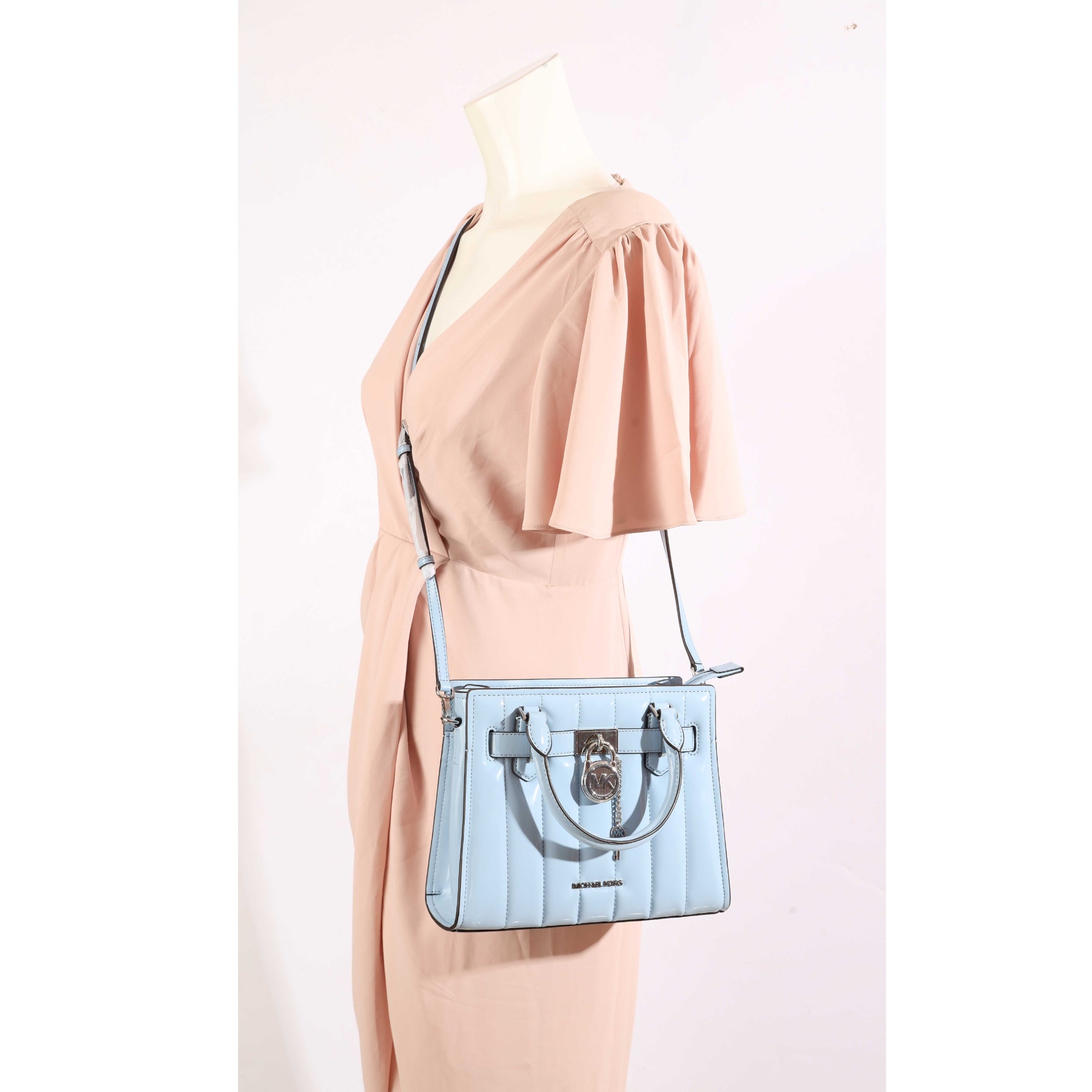 Michael Kors Hamilton SkyBlue Satchel