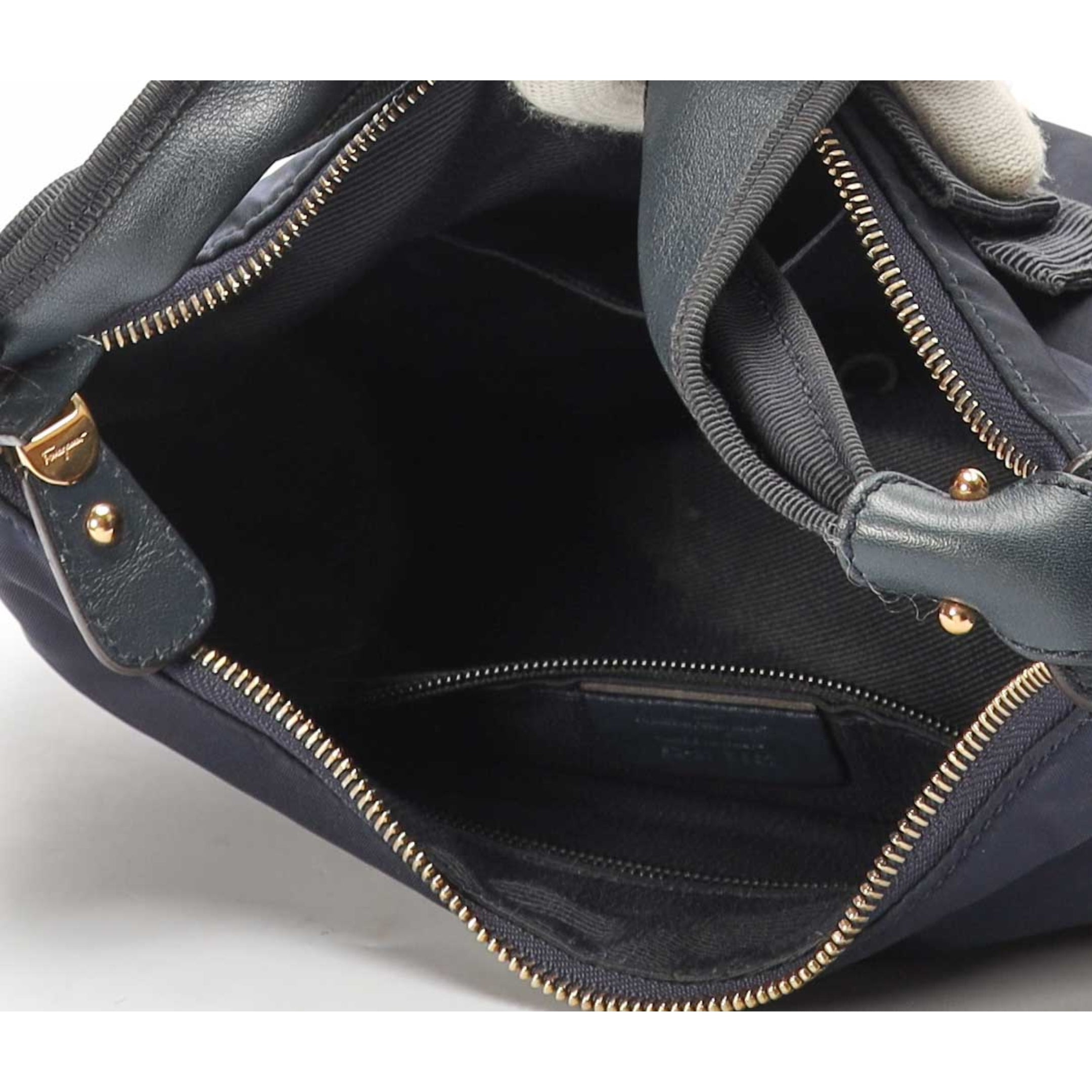Salvatore Ferragamo Burgundy Vara Hobo