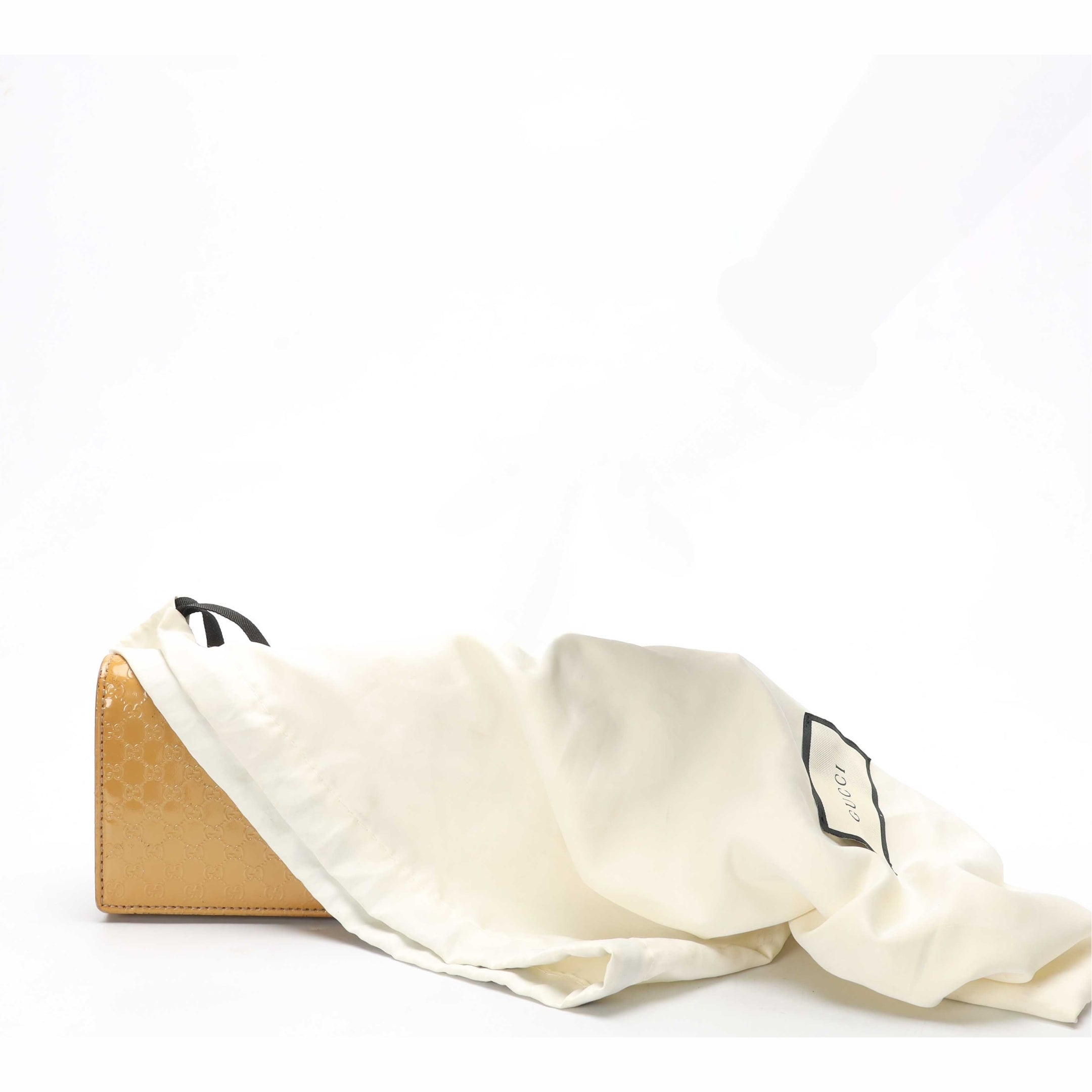 Gucci Yellow Microguccissima Broadway Clutch