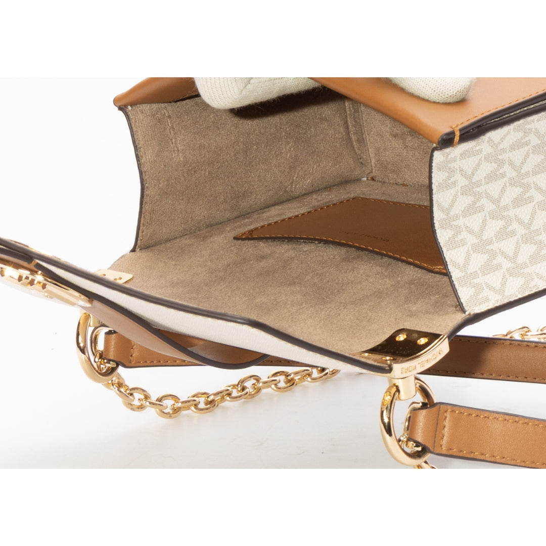Michael Kors Greenwich Logo Saffiano Leather Crossbody Bag