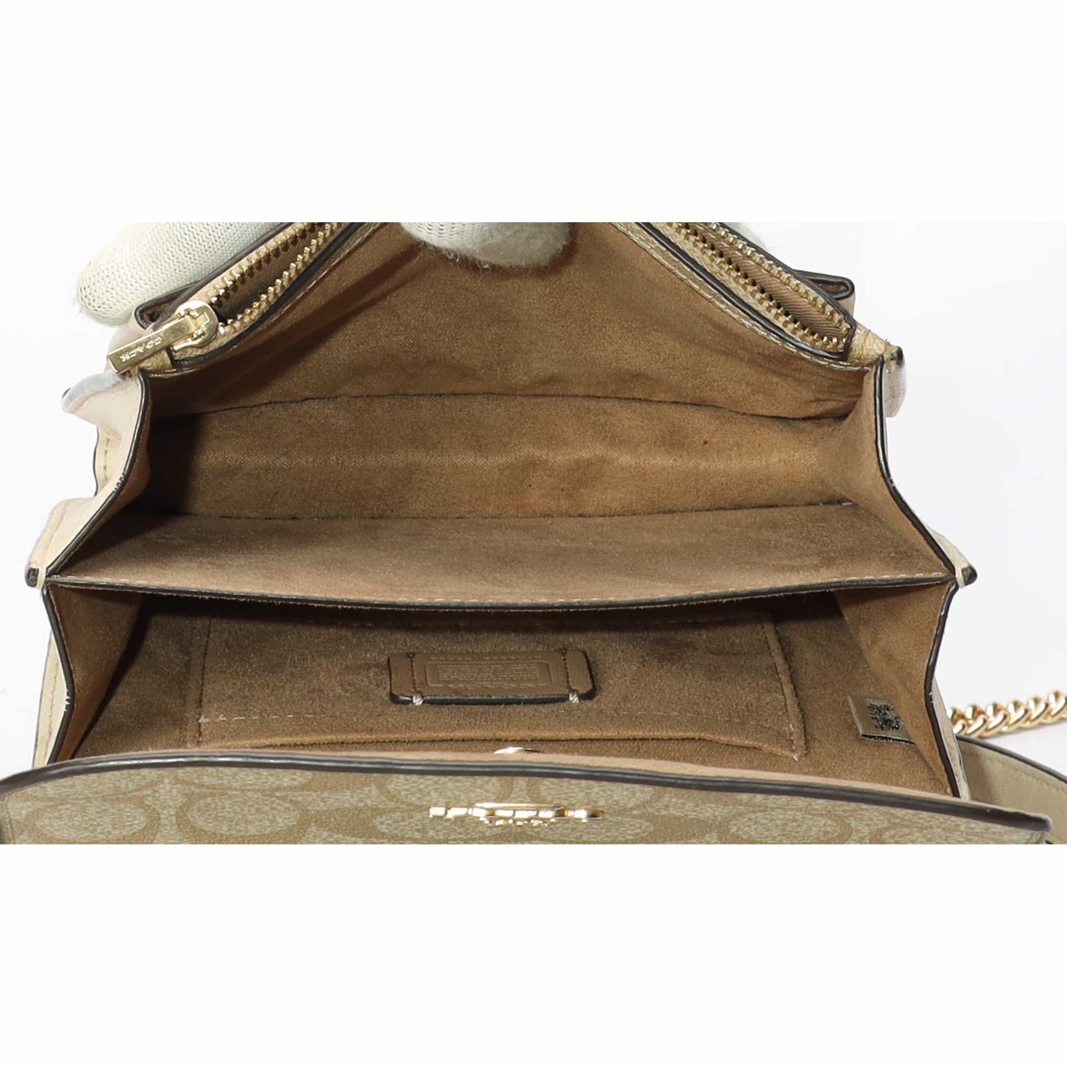 Coach Mini Klare Signature Canvas Crossbody Bag