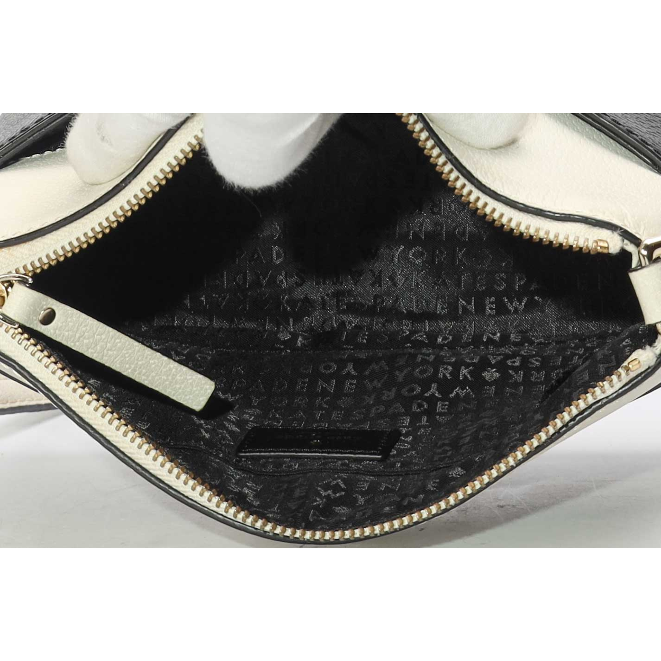 Kate Spade Black and White Crossbody Bag