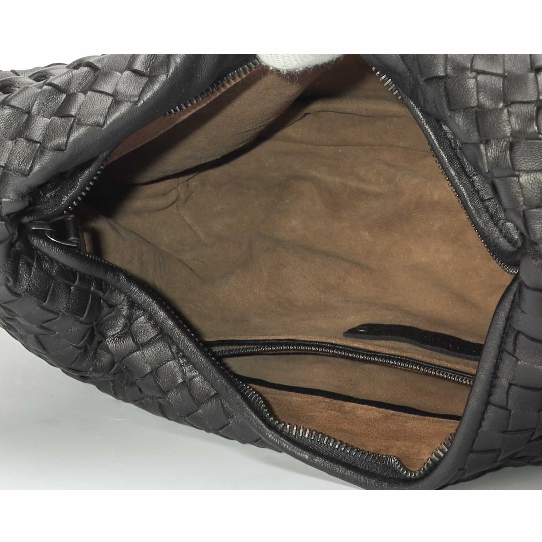 Bottega Veneta Black Hop Shoulder Bag