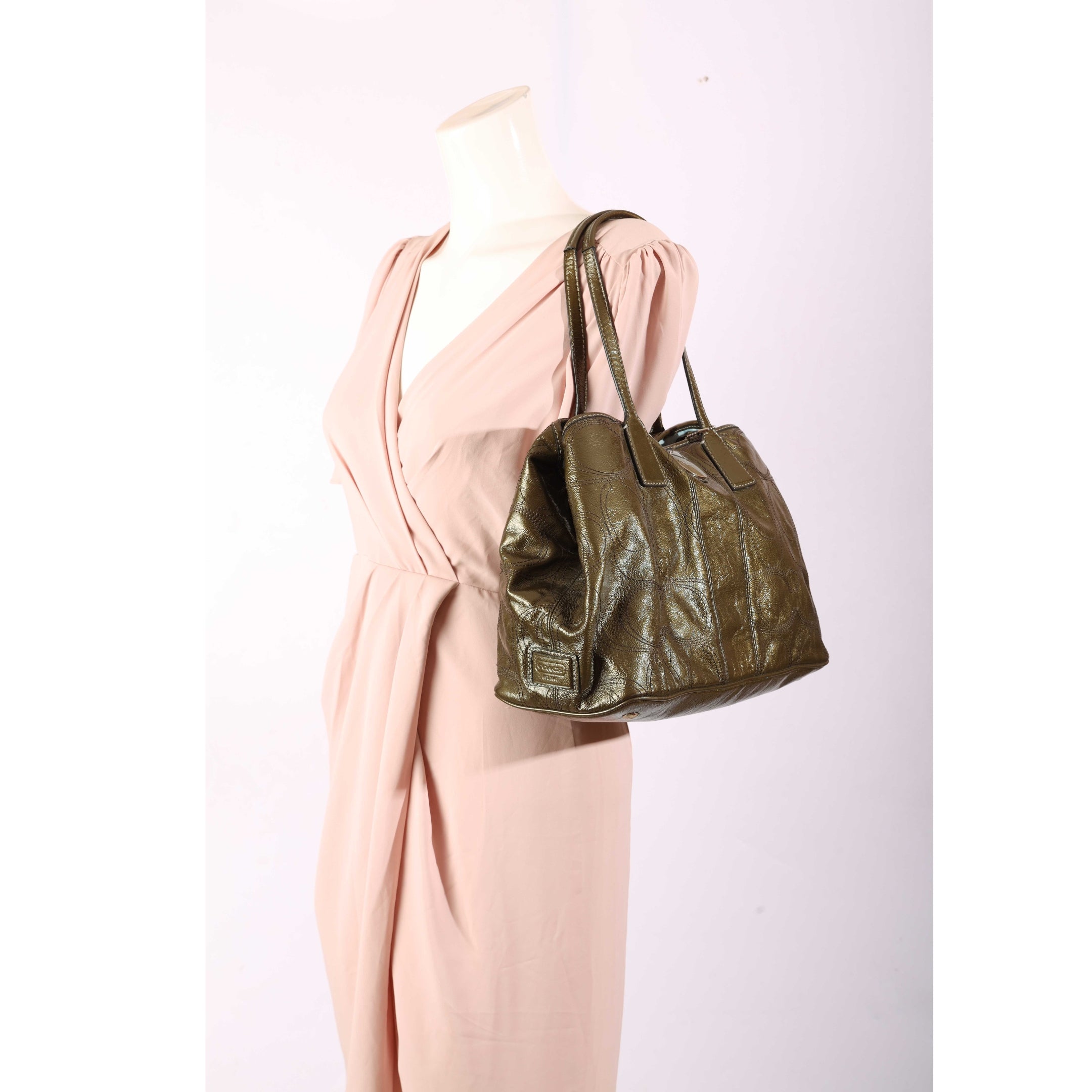 Coach Olive Framed Carryall Tote