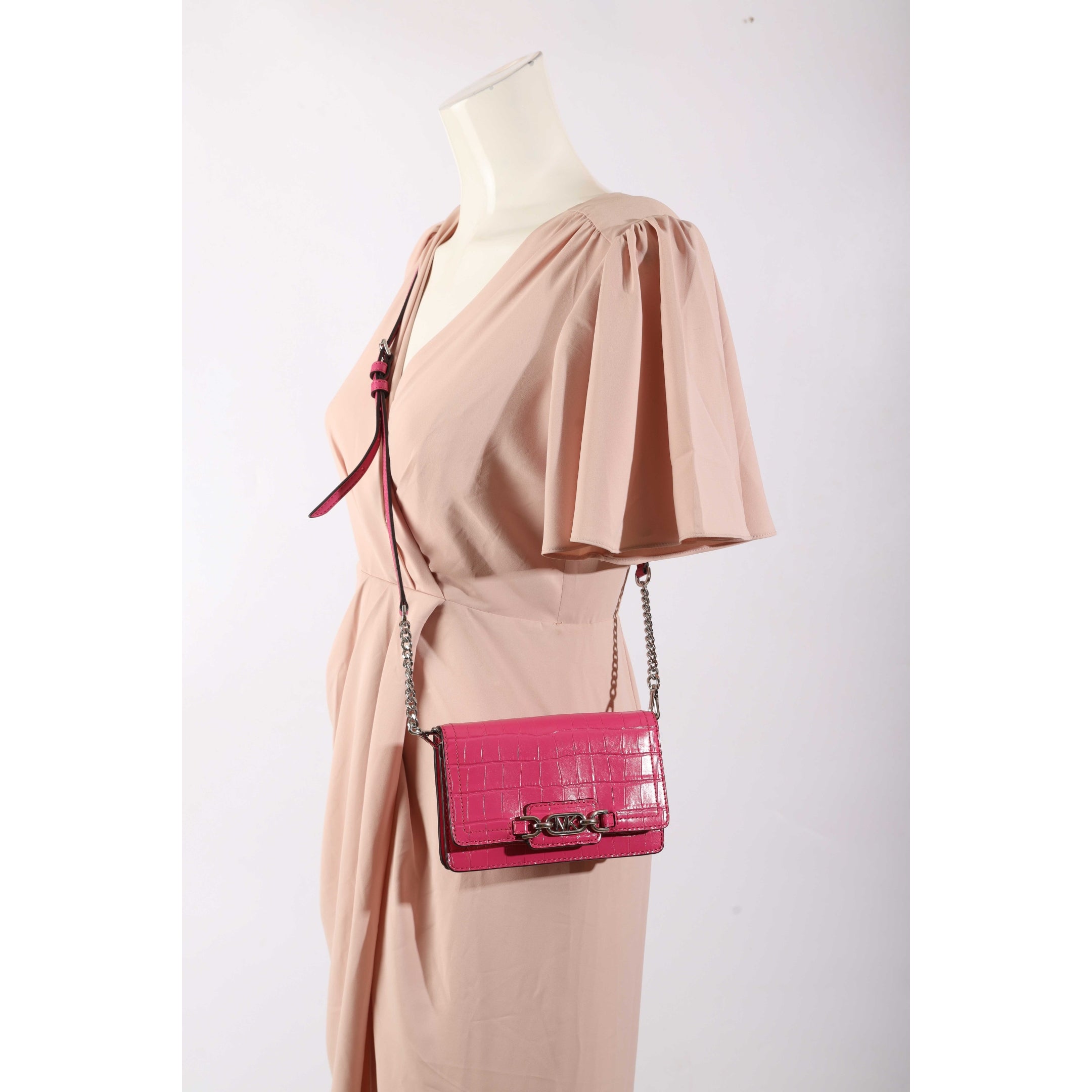 Michael Kors Pink Heather Crossbody Bag