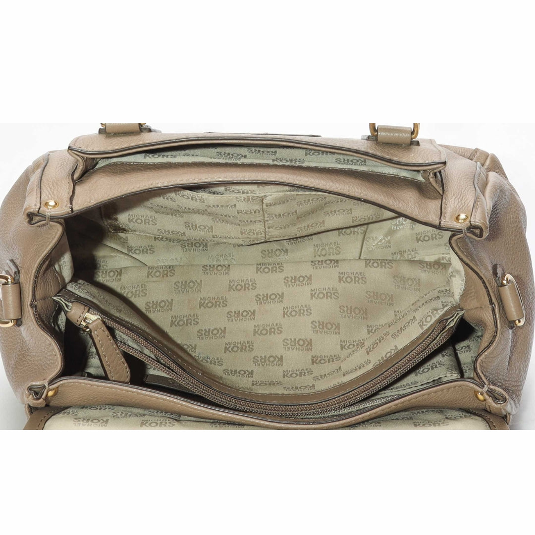 Michael Kors Margo Beige Satchel Sling