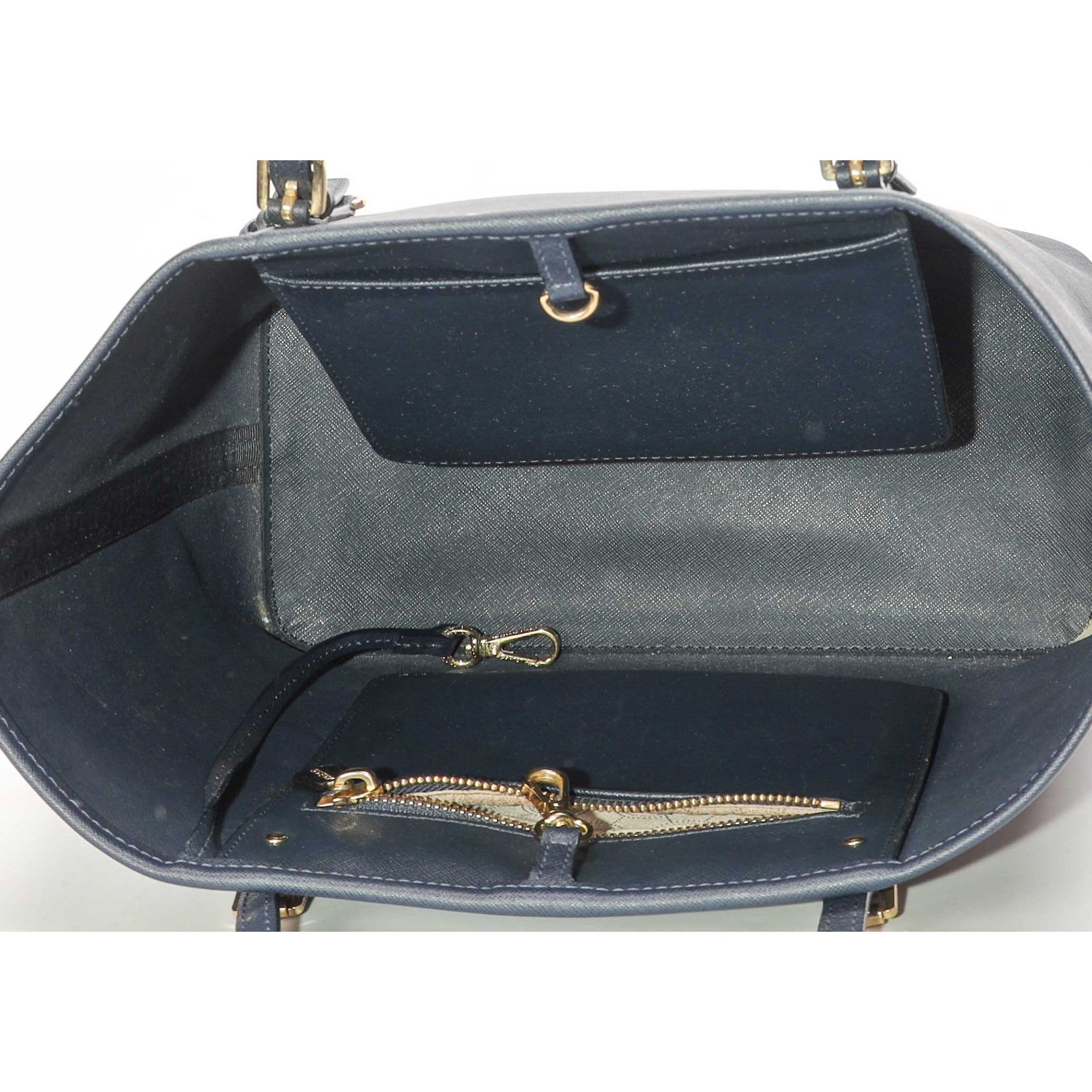 Michael Kors Navy Blue Jet Set Travel Tote