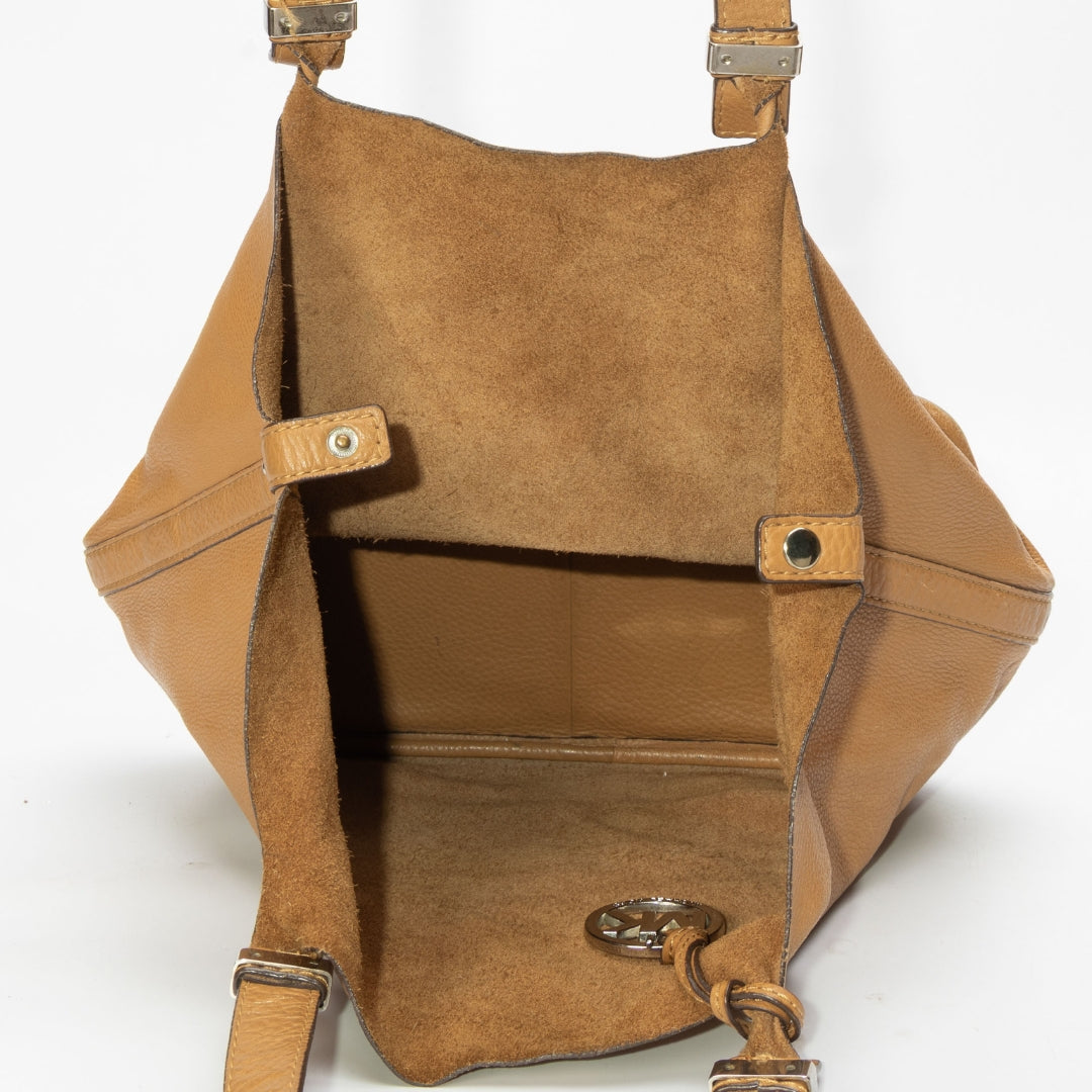 Michael Kors Tan Large Hobo Bag