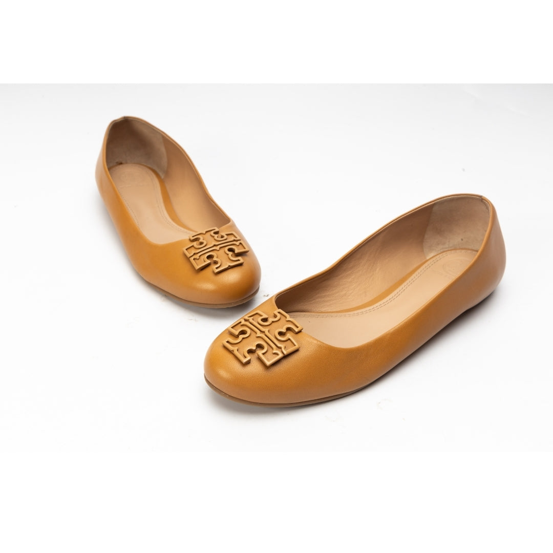 Tory Burch Ines Leather Ballet Flats