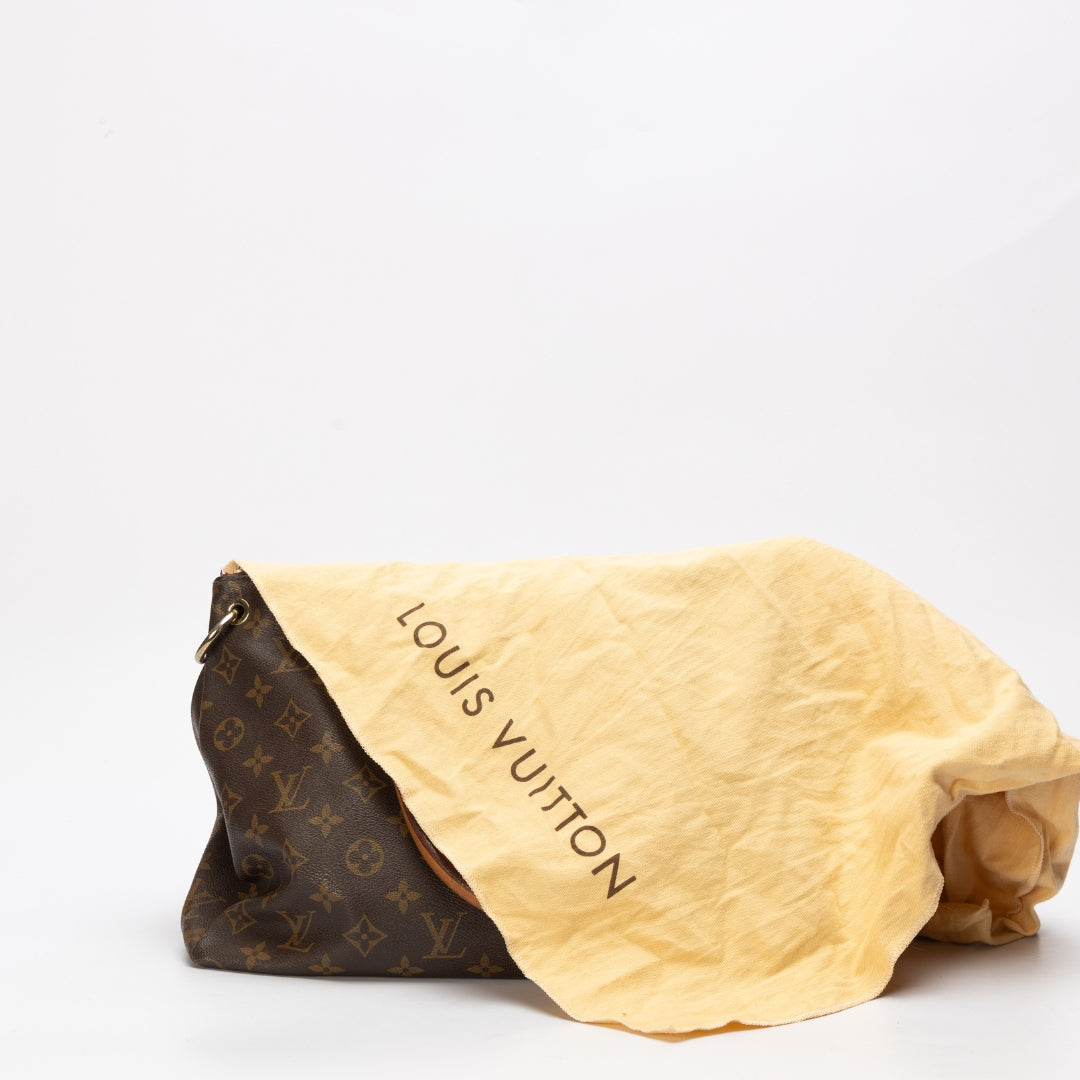 Louis Vuitton Monogram Canvas Pallas MM Shoulder Bag
