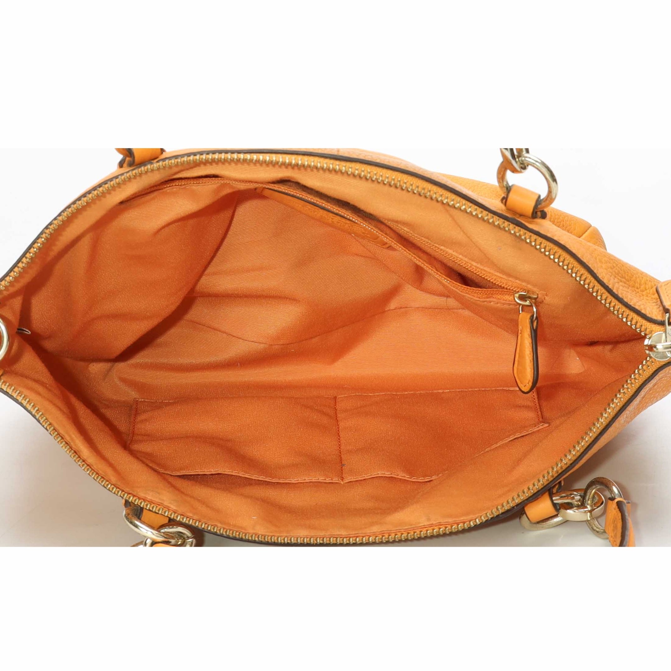 Coach Yellow Kelsey Satchel Crossbody Bag