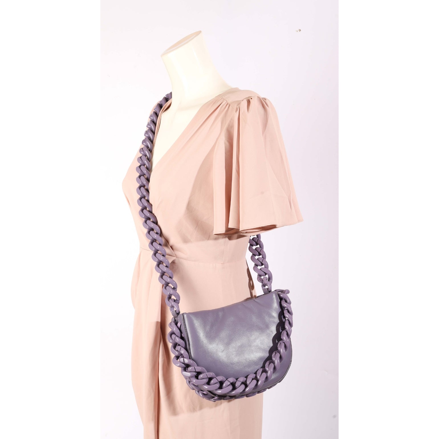 Stella Mccartney Lavender Alter Mad Shoulder Bag
