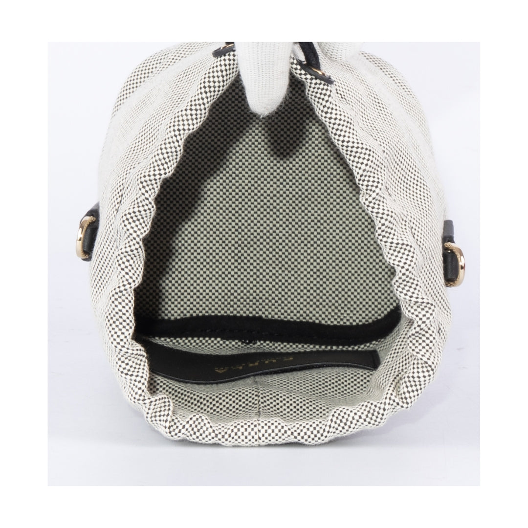 Furla Vertegine Mini Nero Bucket Bag