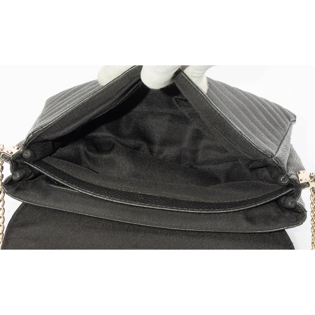 Guess Women Black Quilted Shoulder Bag