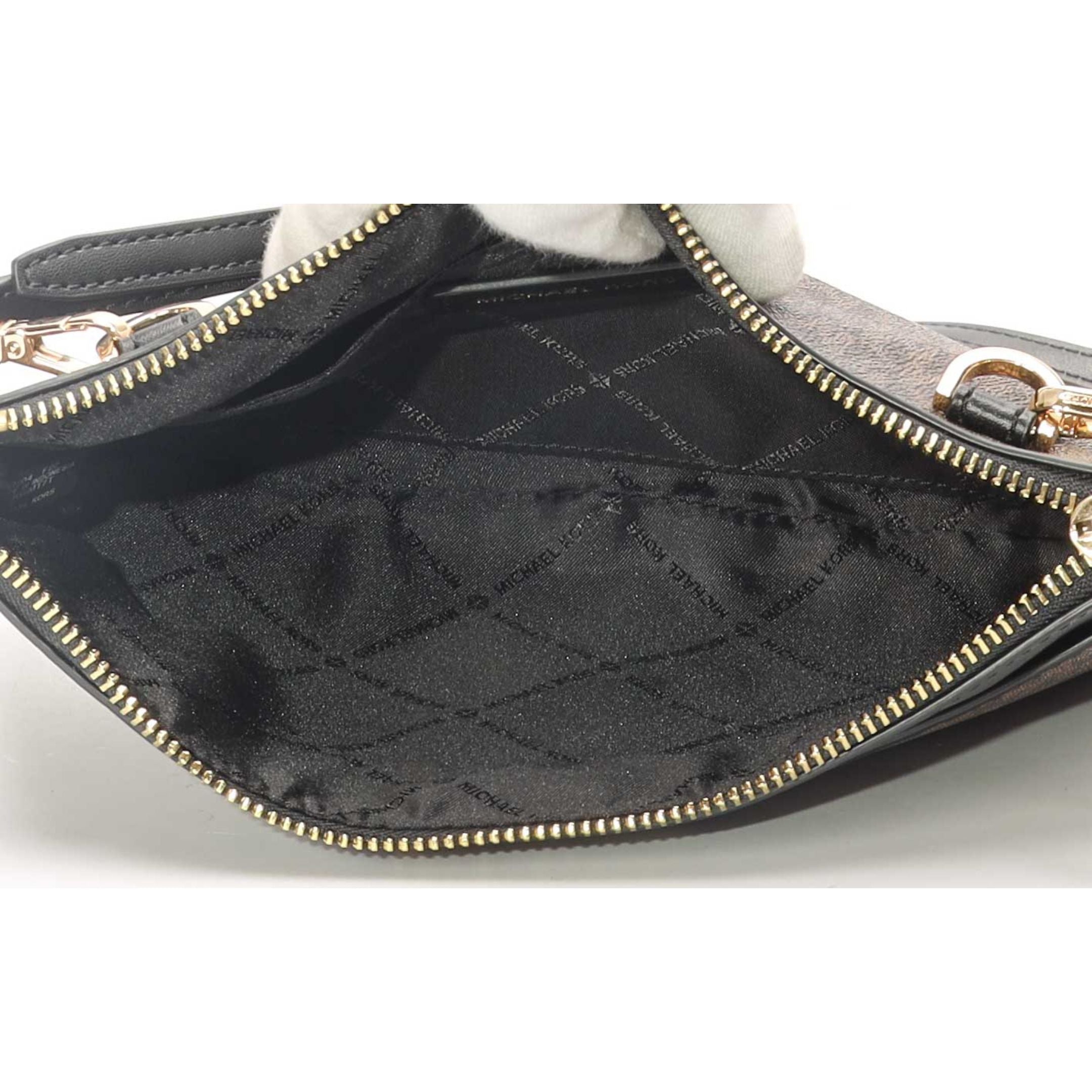 Michael Kors Brown Logo Crossbody Bag