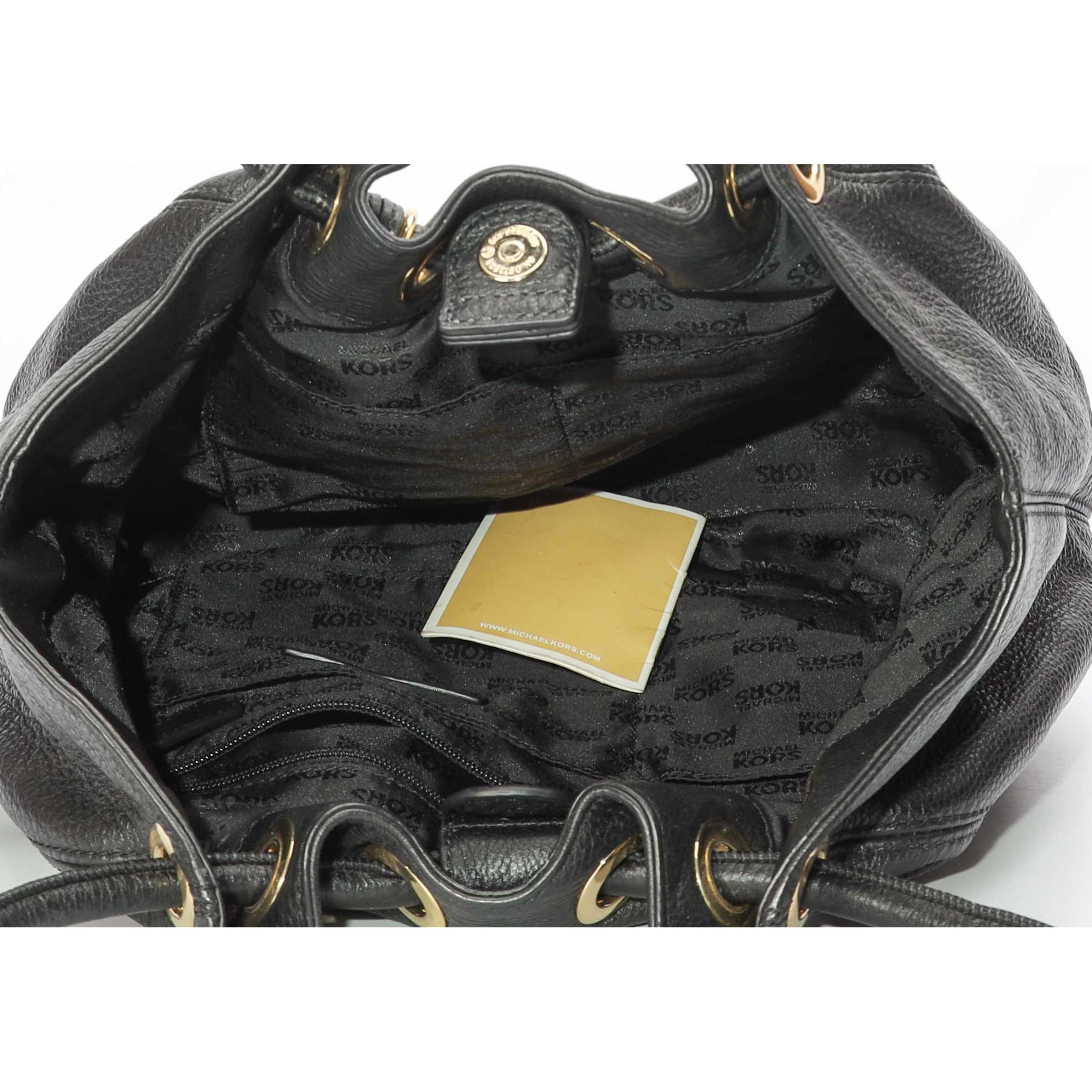 Michael Kors Drawstring Tassel Shoulder Bag
