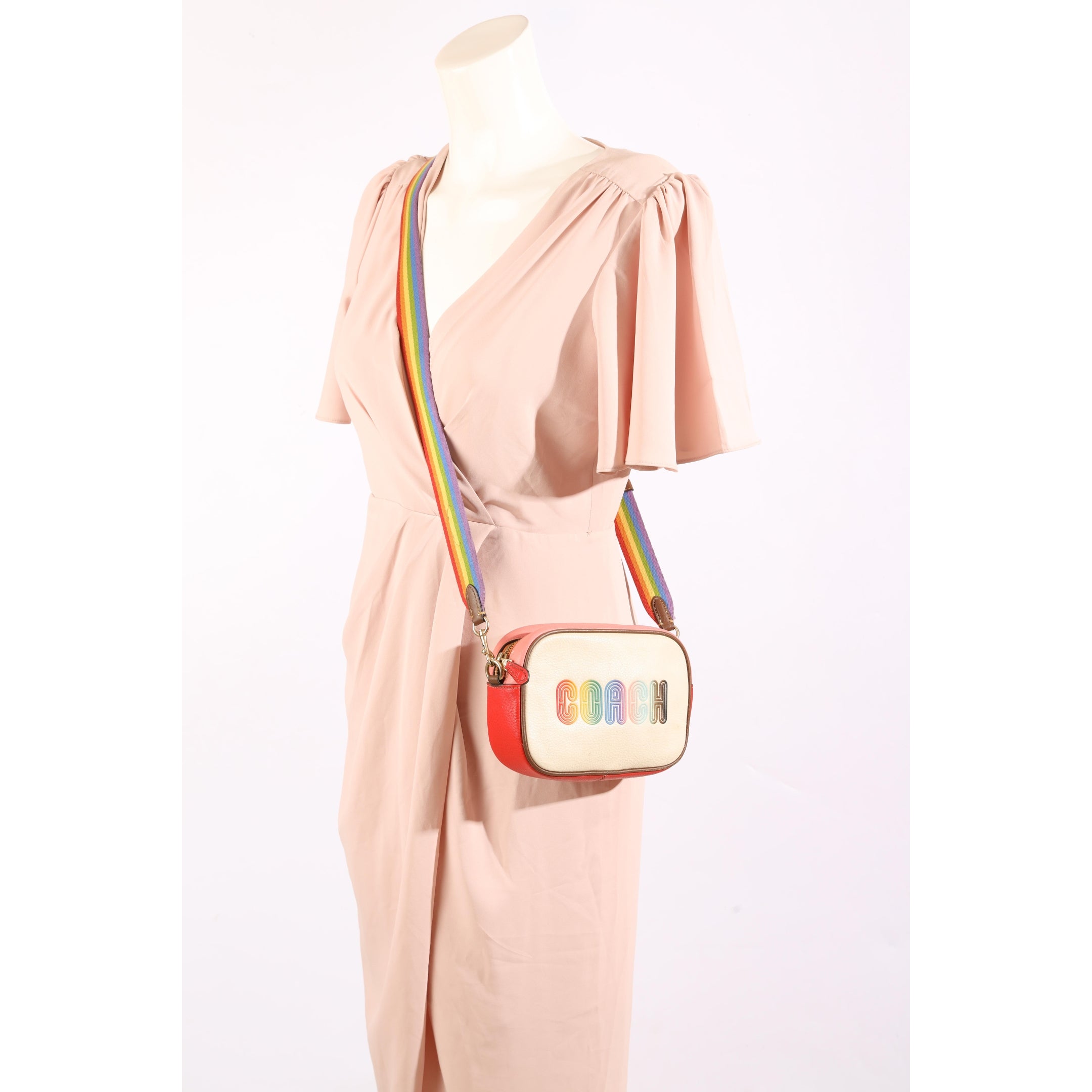 Coach Theo Rainbow Camera Bag