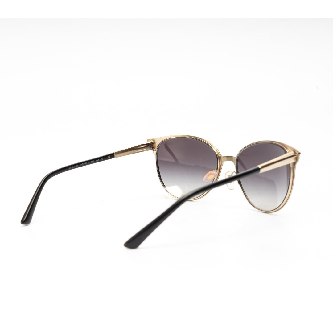 Versace Grey Oval Sunglasses for Women