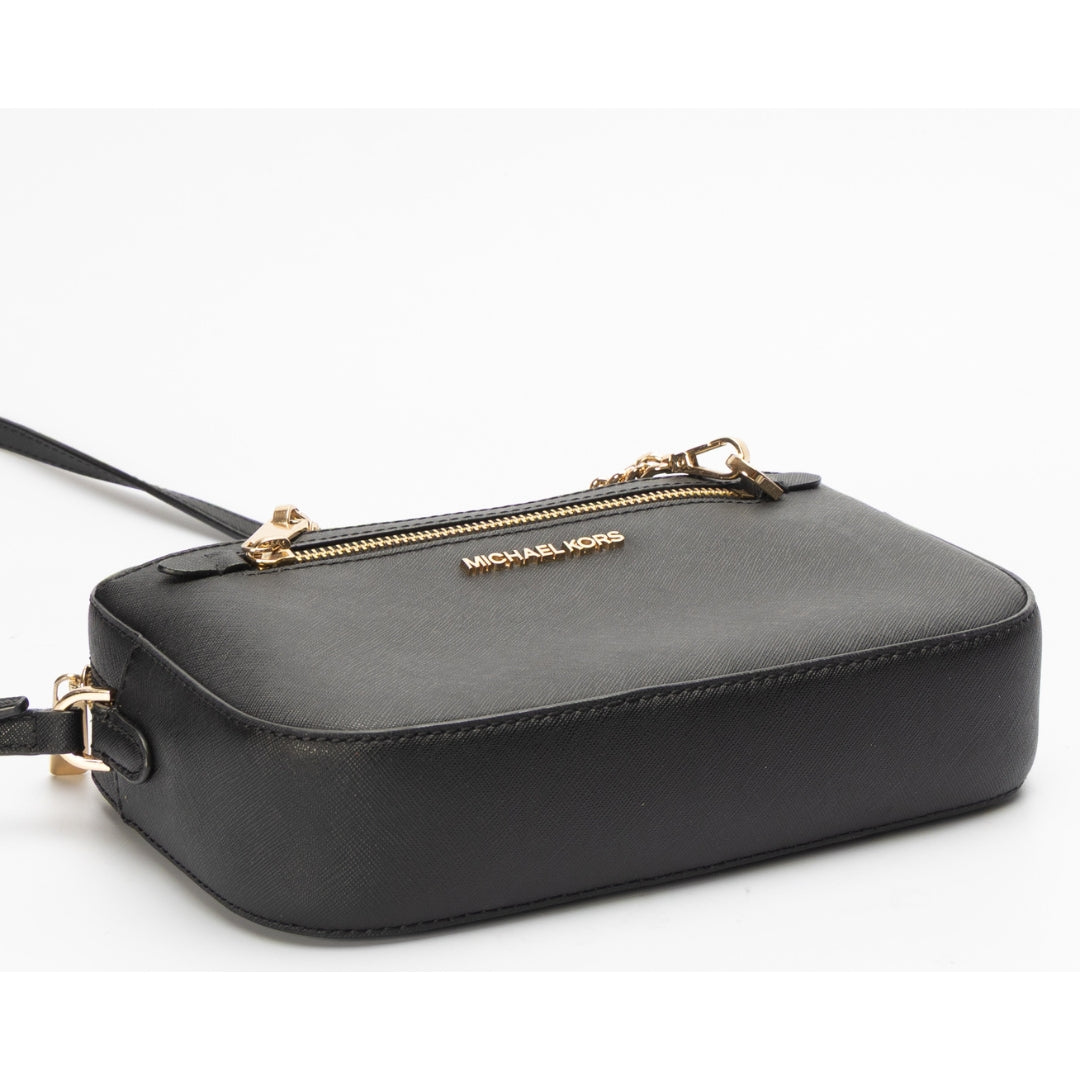 Michael Kors Saffiano Black Crossbody Bag