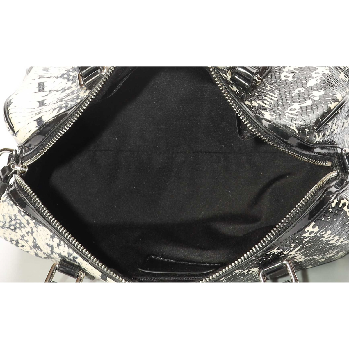 Coach Black And White Convertible Satchel