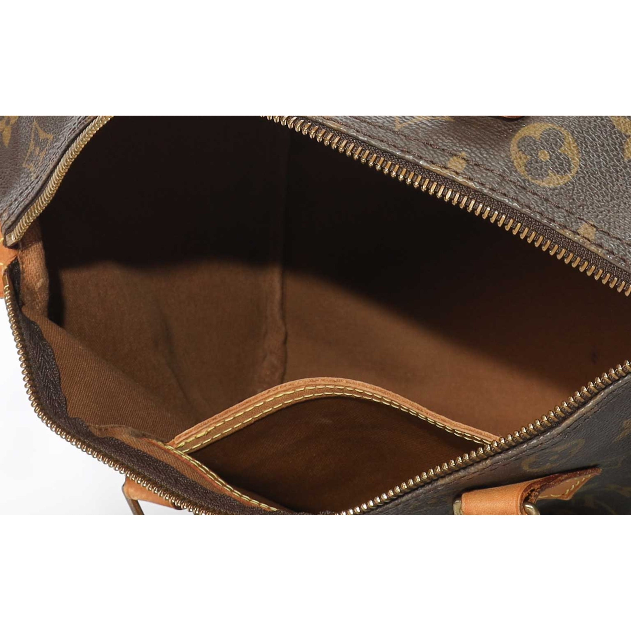Louis Vuitton Monogram Canvas Speedy Bag