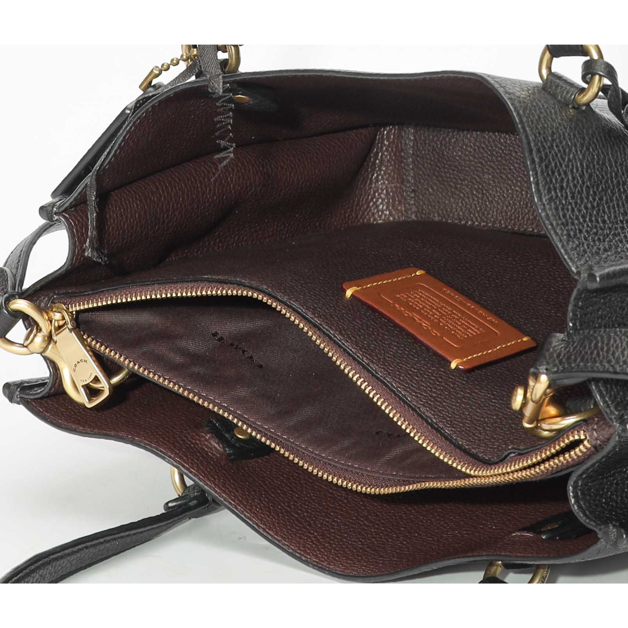 Coach Tyler Black Carryall 28 Satchel
