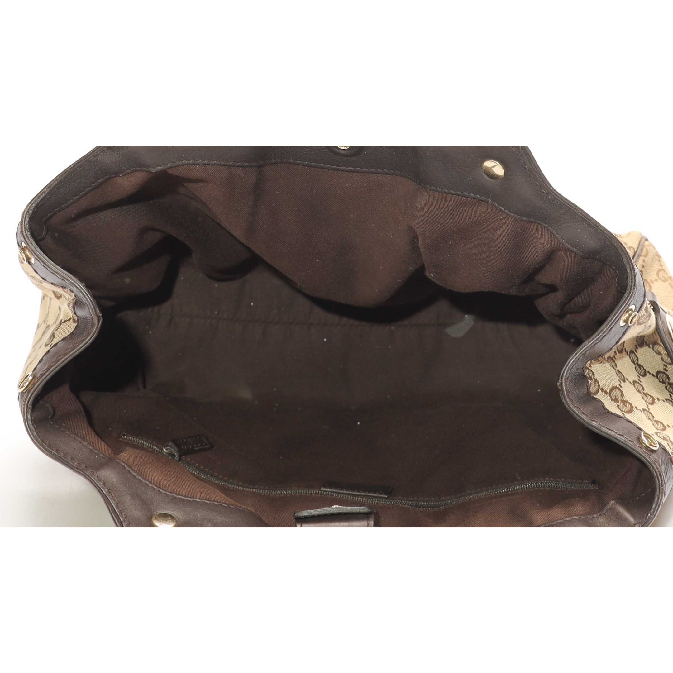 Gucci Beige GG Canvas Sukey Tote