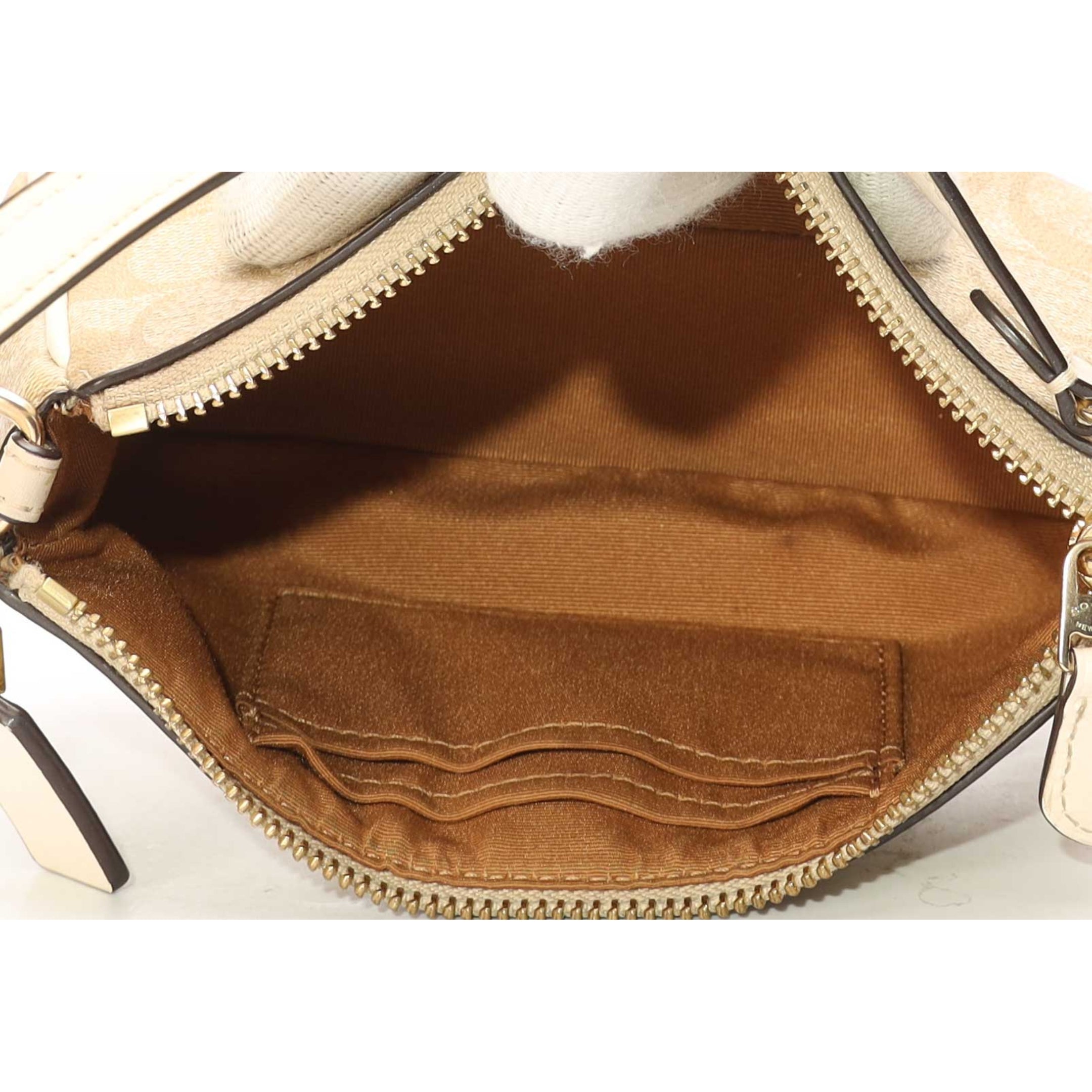 Coach Nolita Signature Canvas Pouchette Bag