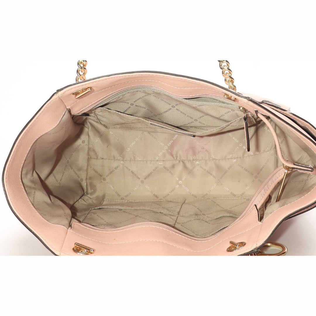 Michael Kors Jet Set Large Pink Shoulder Bag