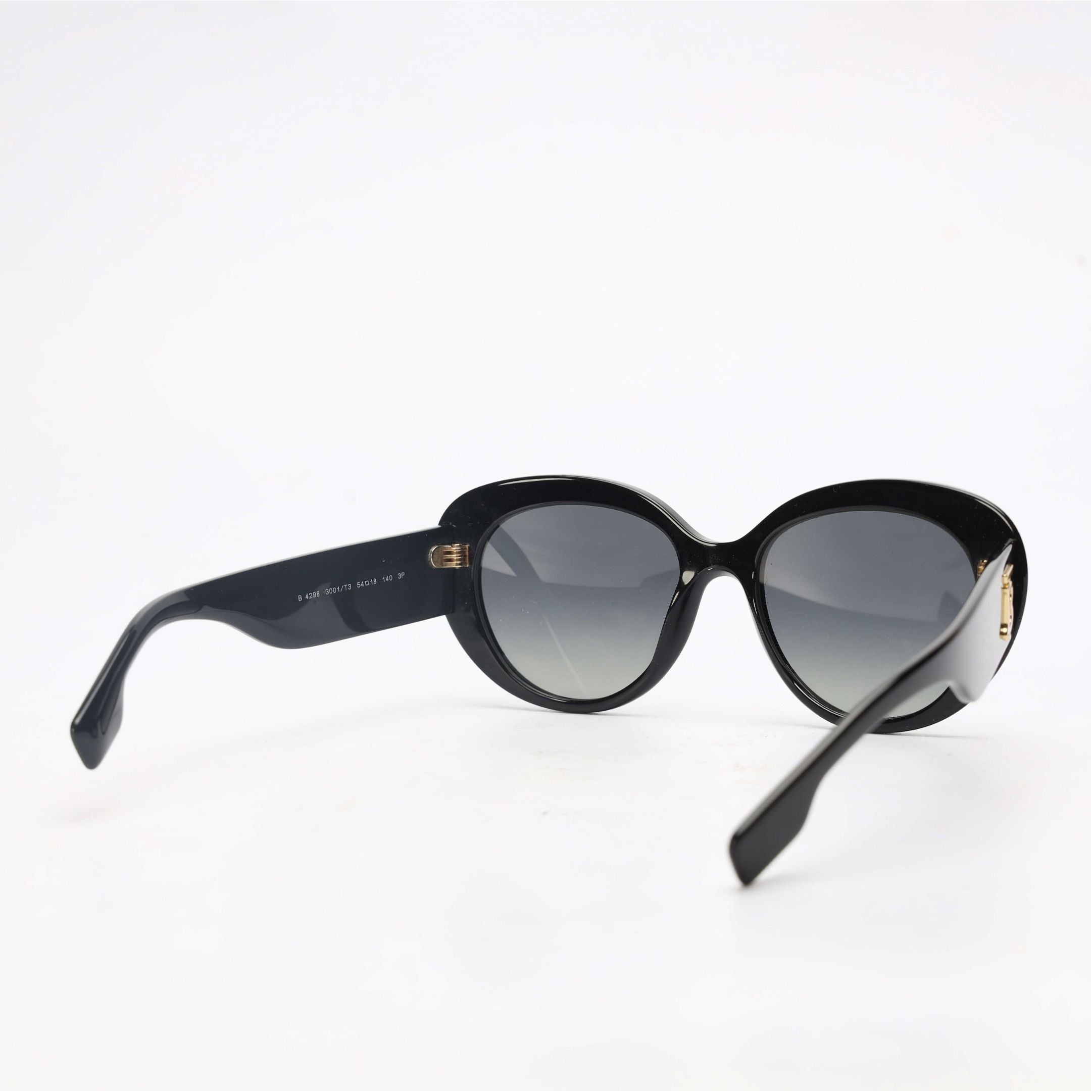 Burberry Black Gradient Cat-Eye Sunglasses