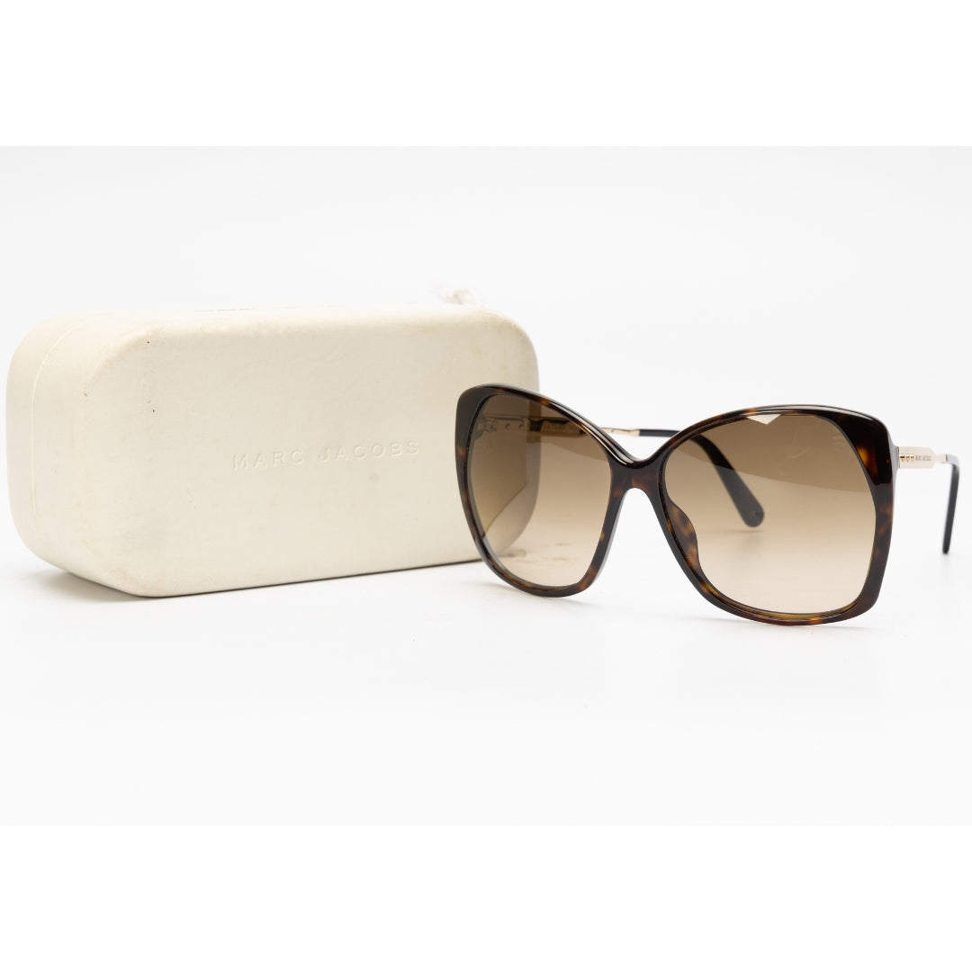 Marc Jacobs Tortoise Oversized Sunglasses