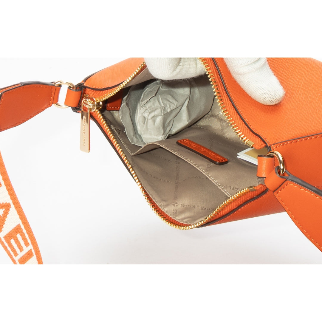 Michael Kors Jet Set Orange Crossbody Bag Airpods Pro Case