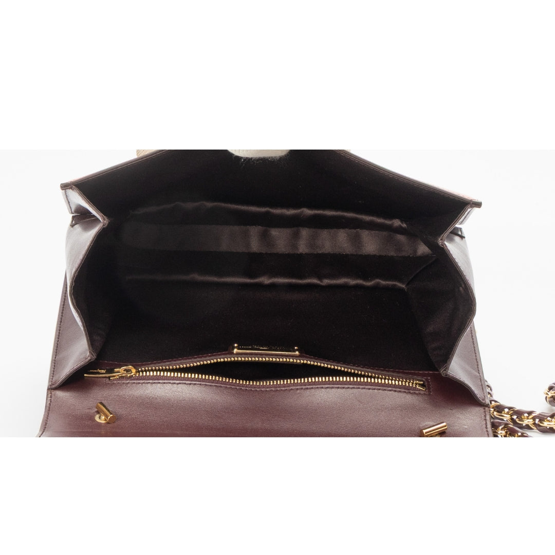 Salvatore Ferragamo Vara Bow Multi Flap Shoulder Bag