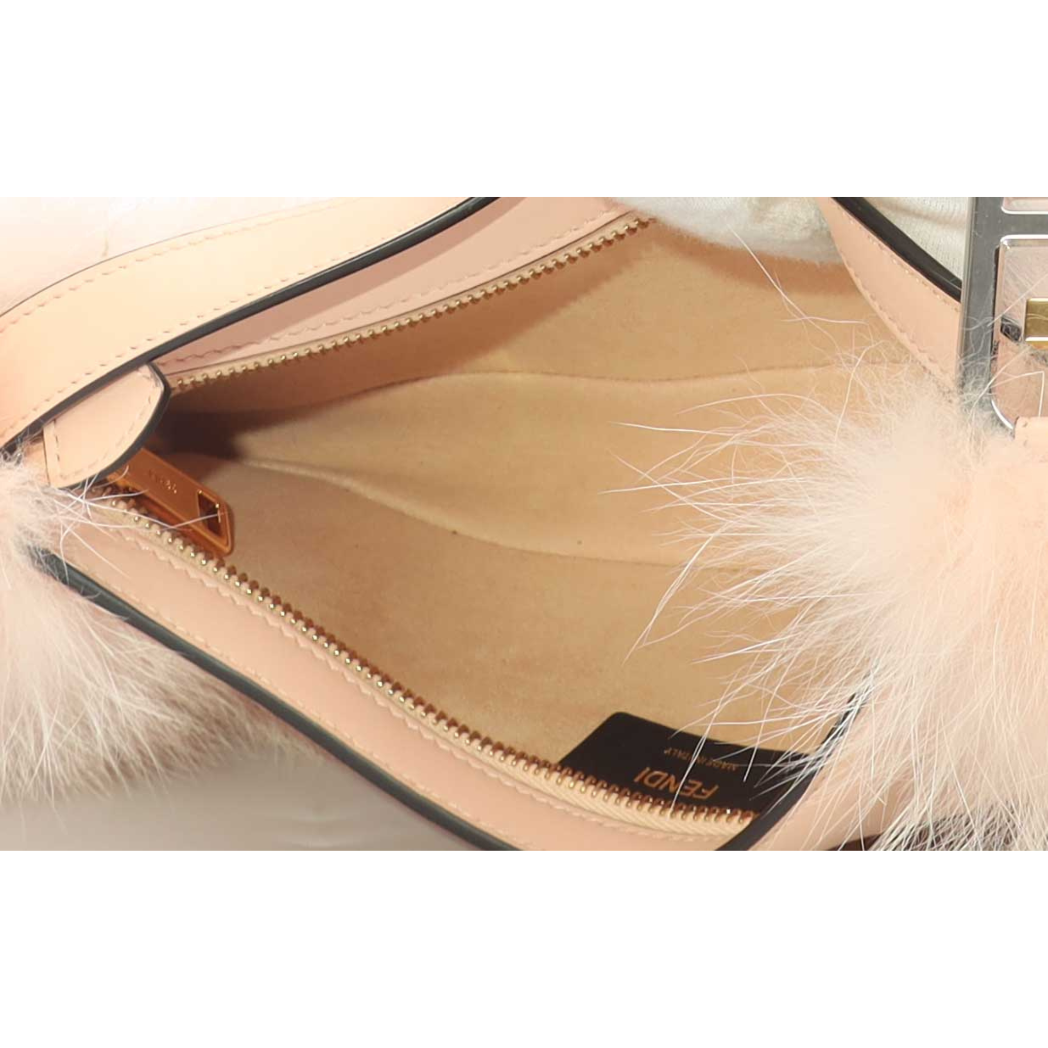 Fendi O'Lock Swing Pale Pink Shoulder Bag