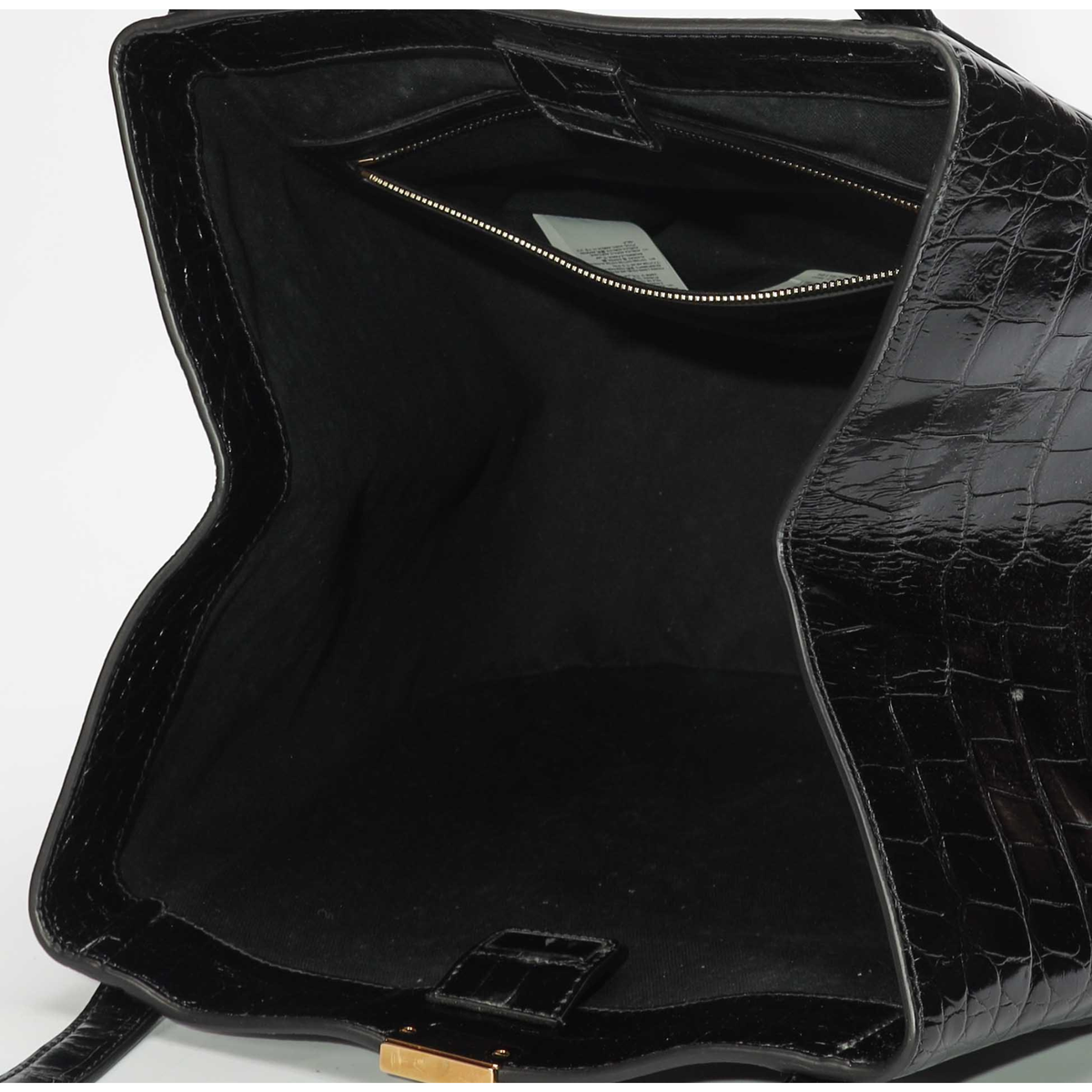 Versace Black Greca Goddess Tote